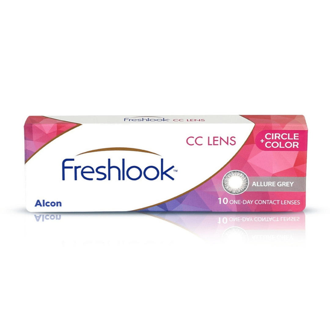 Fresh Look Dailies CC Lens Allure Grey Contact Lens — view 1