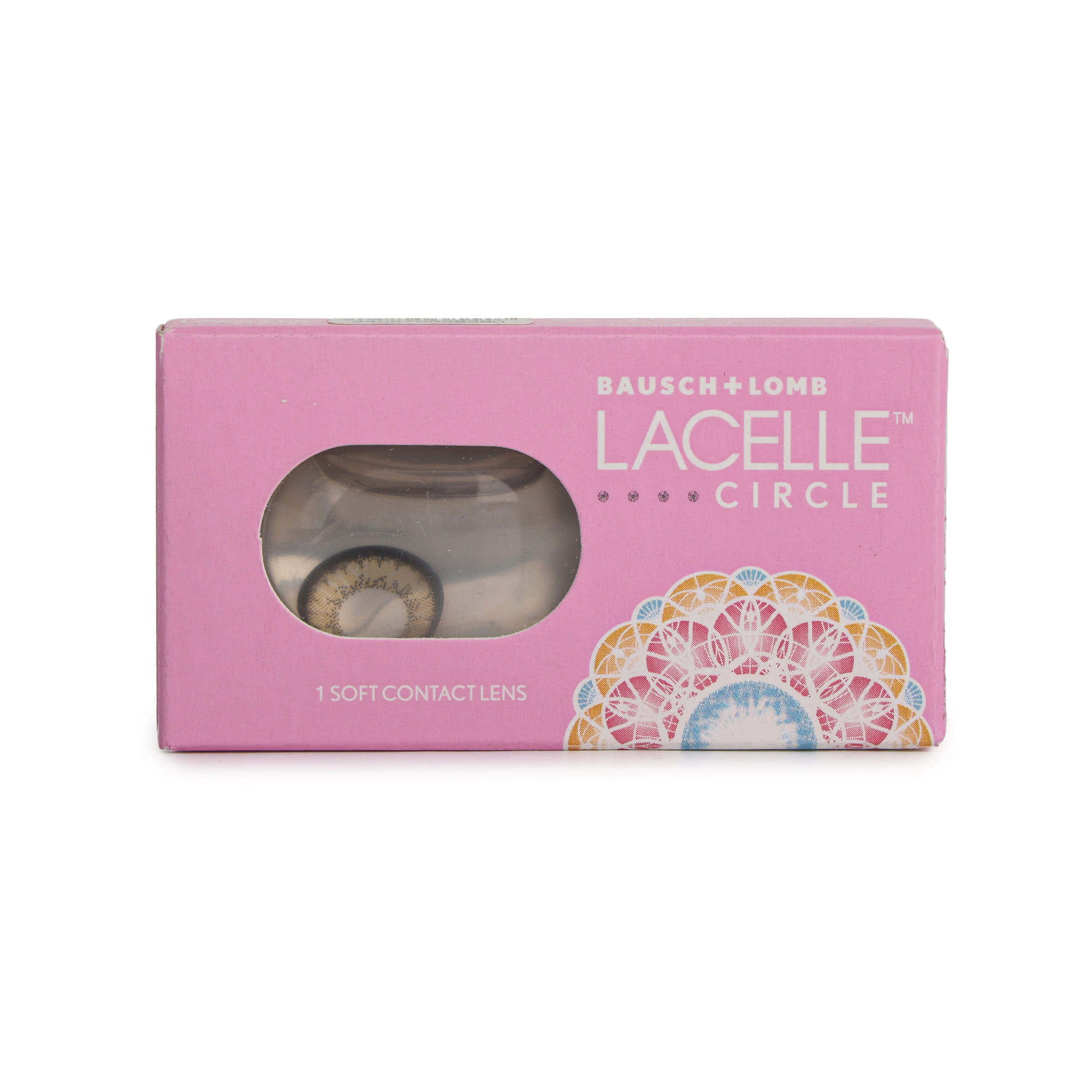 Lacelle Circle Aqua Contact Lens — view 1