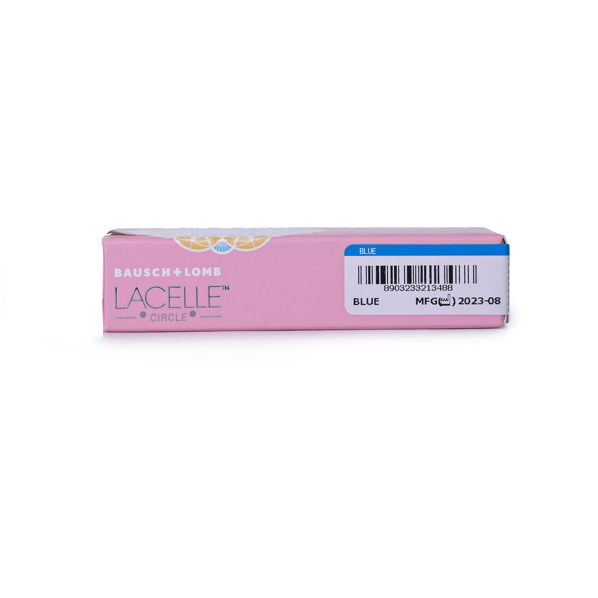 Lacelle Circle Blue Plano Contact Lens — view 2