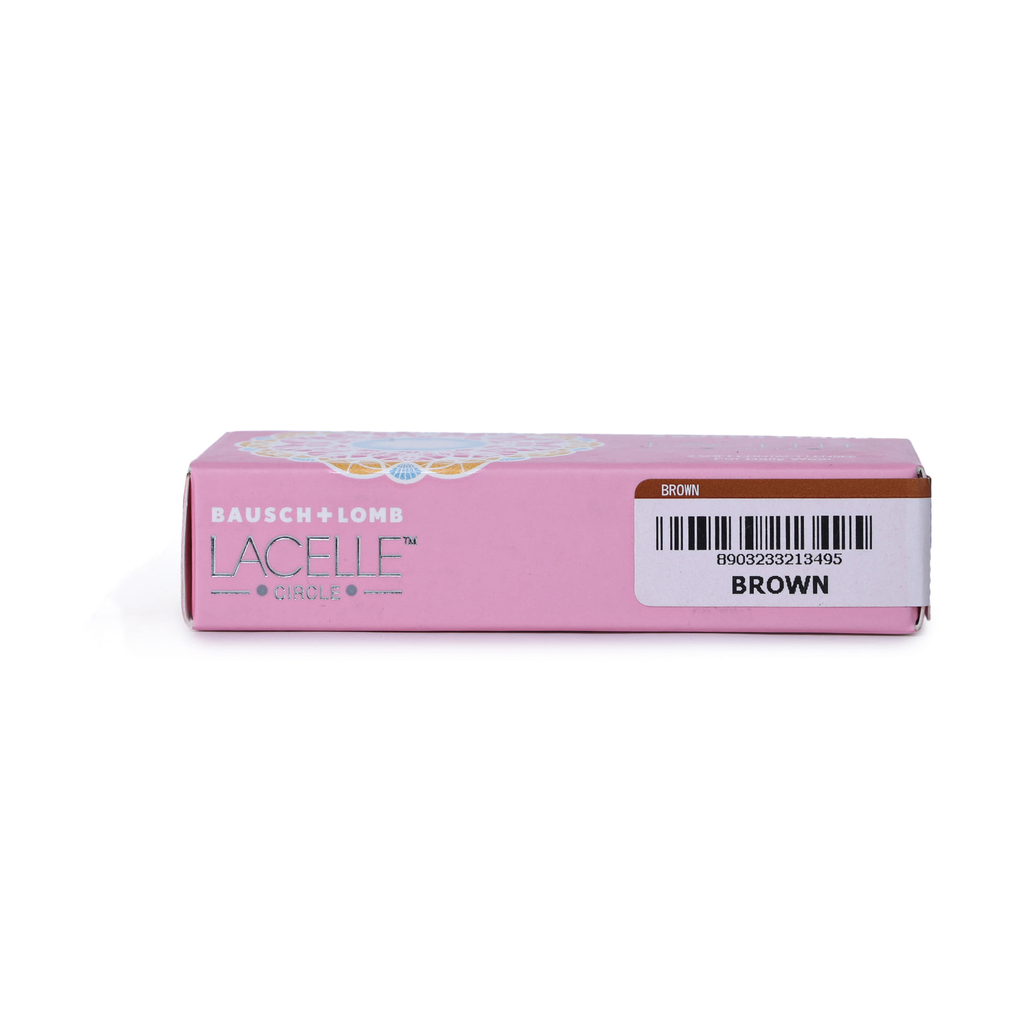 Lacelle Circle Brown Plano Contact Lens — view 2