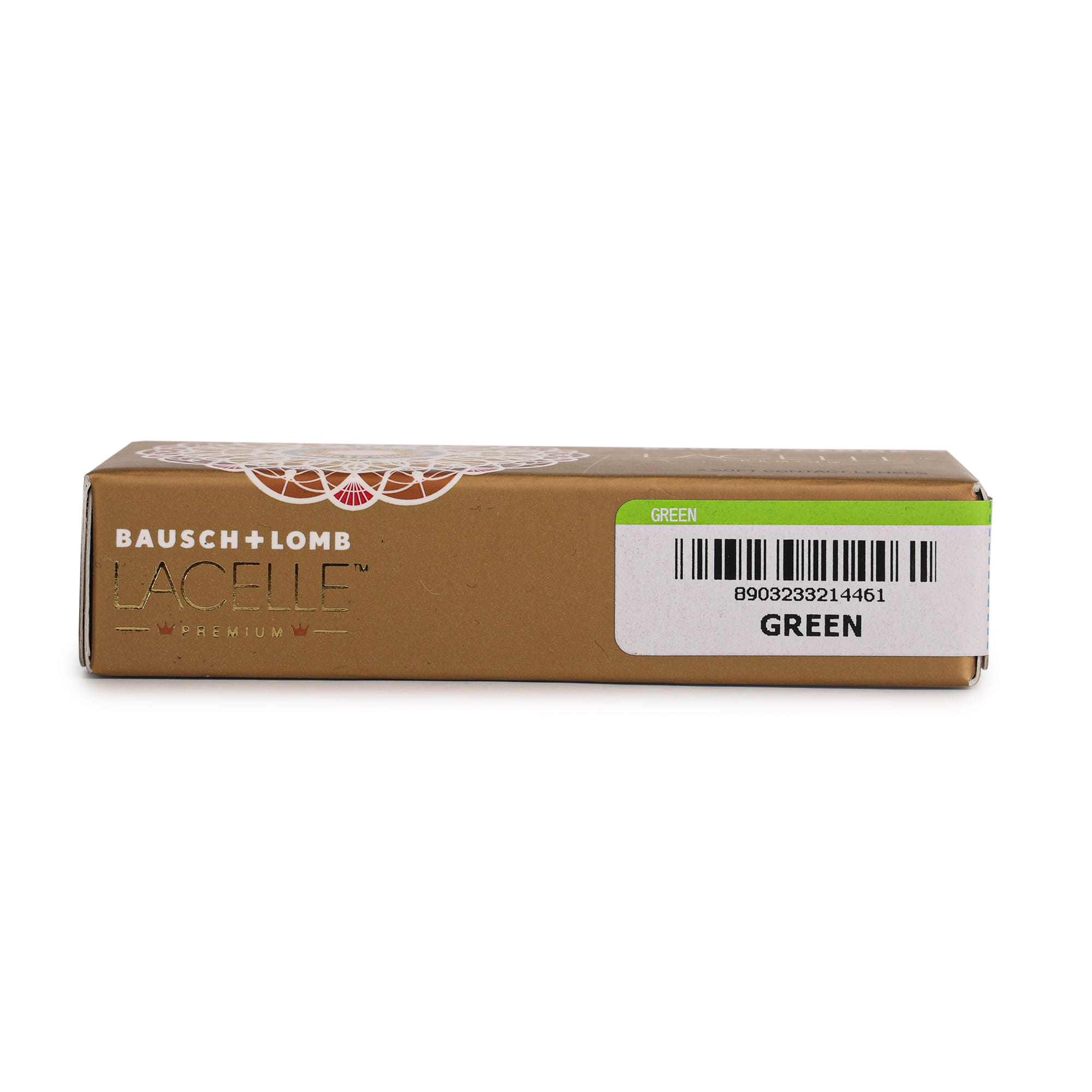 Lacelle Premimum Green Plano Contact Lens — view 2