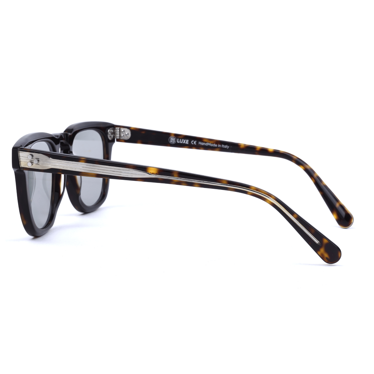 Lb Luxe WV113 Sunglass Havana Male Full Shell Sunglass — Havana frame — view 3
