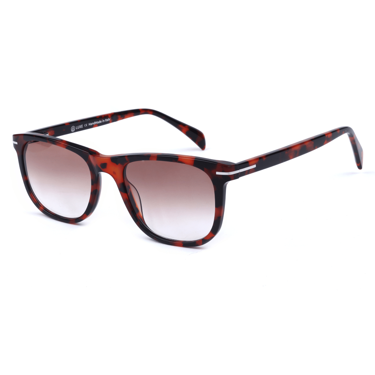 Lb Luxe WV217 Sunglass Havana Male Full Shell Sunglass — Havana frame — view 2
