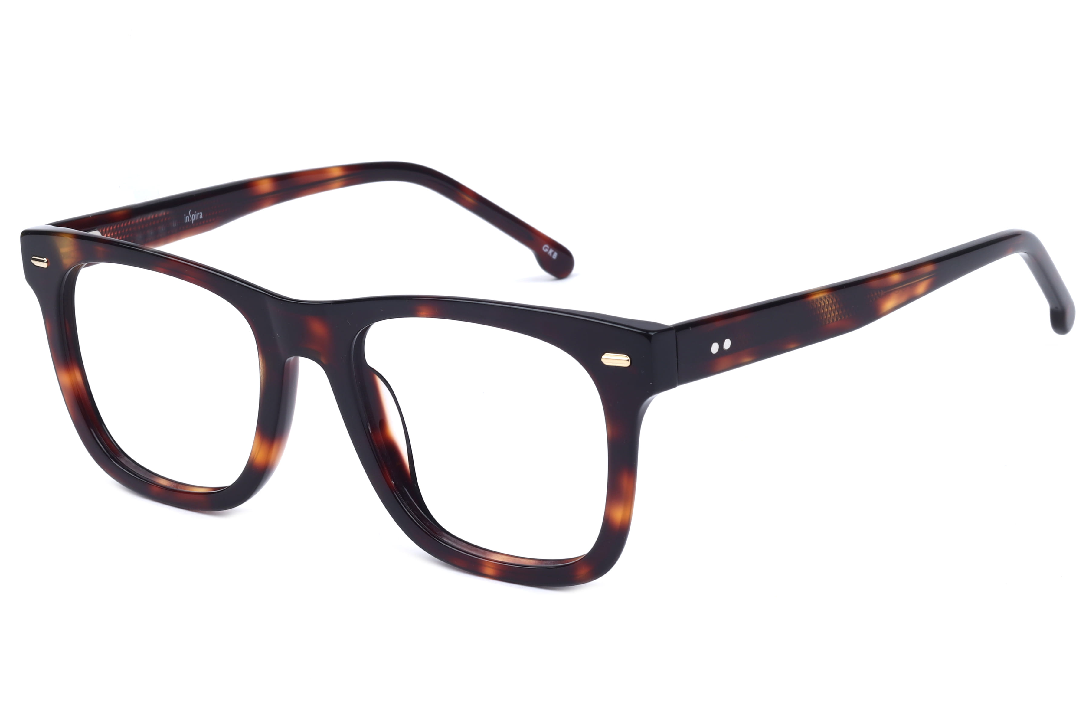Inspira T91029 Frame Havana Male Full Shell Frame — Havana frame — view 1