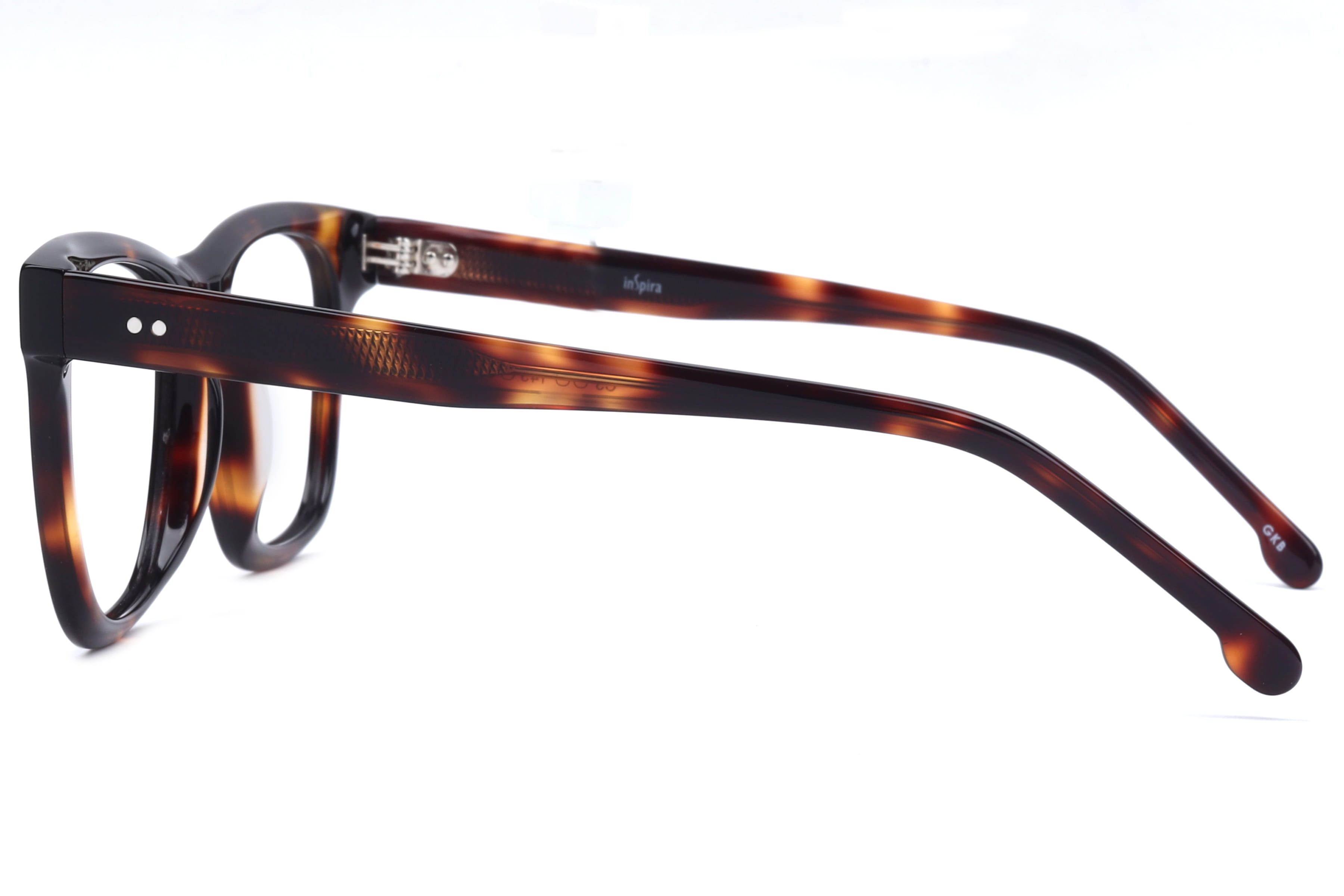 Inspira T91029 Frame Havana Male Full Shell Frame — Havana frame — view 3