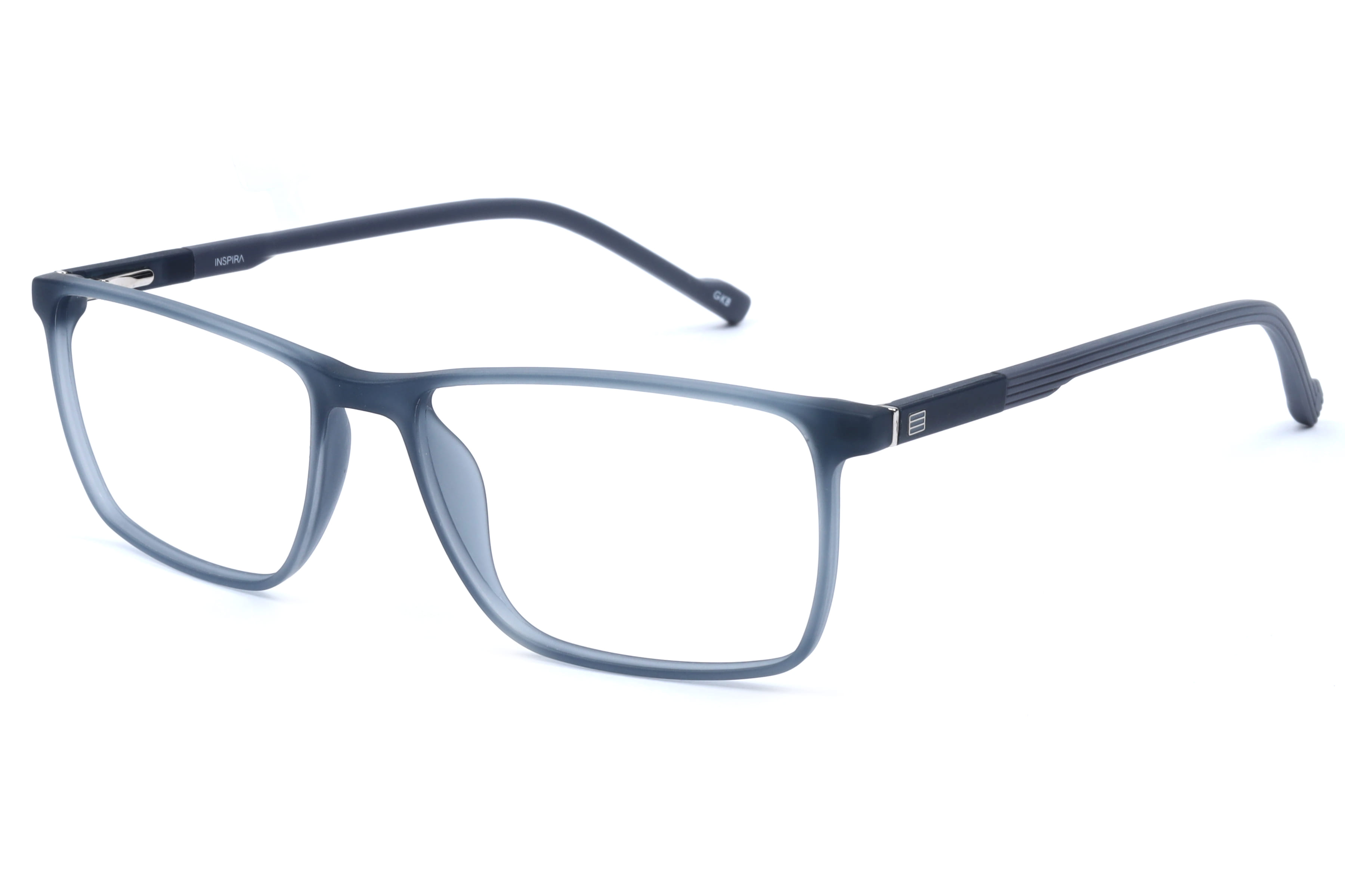 Inspira 30547 Frame Matt Grey Male Full Shell Frame — Matt Grey frame — view 1