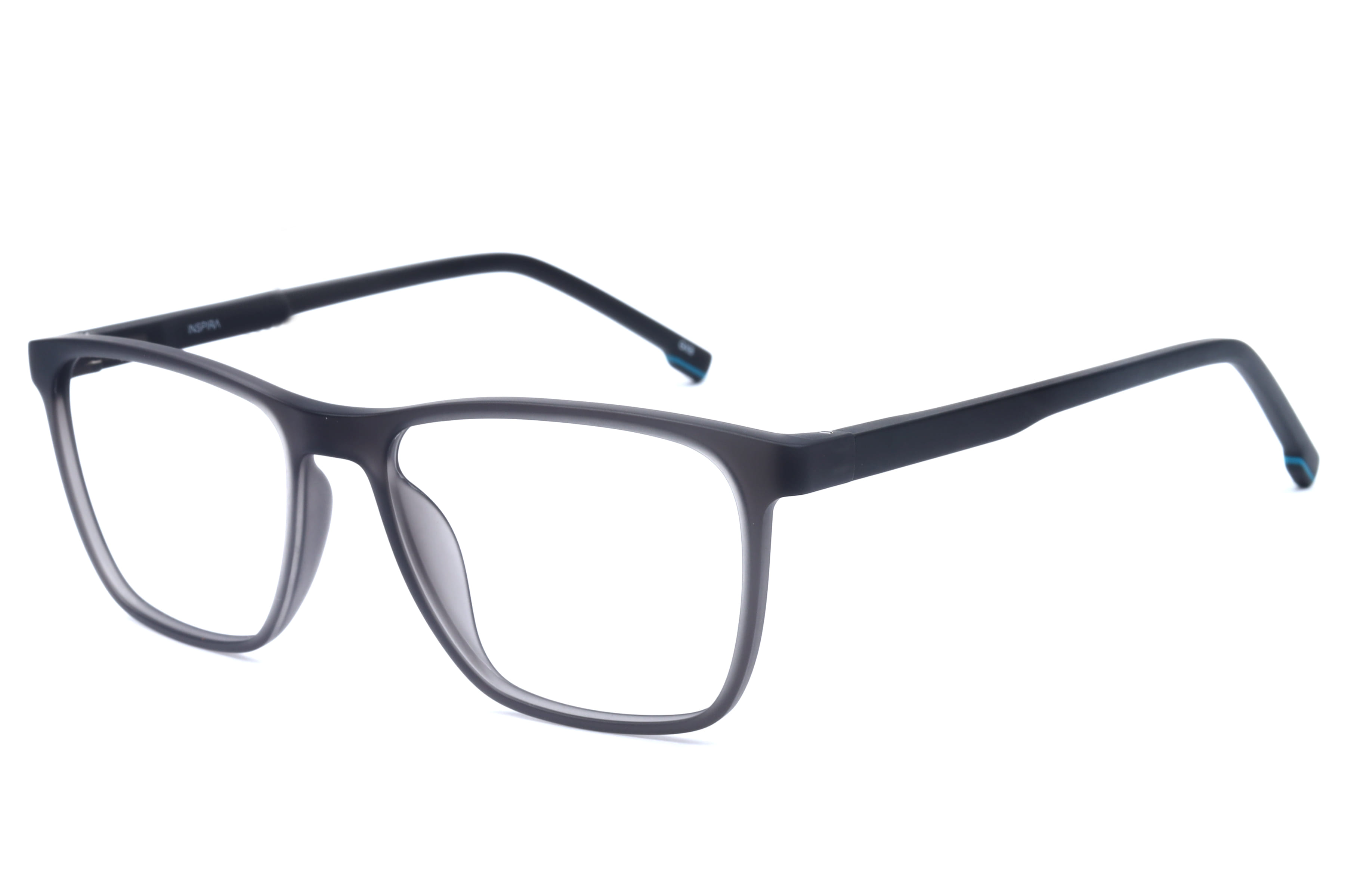 Inspira 30585 Frame Matt Grey Male Full Shell Frame — Matt Grey frame — view 1