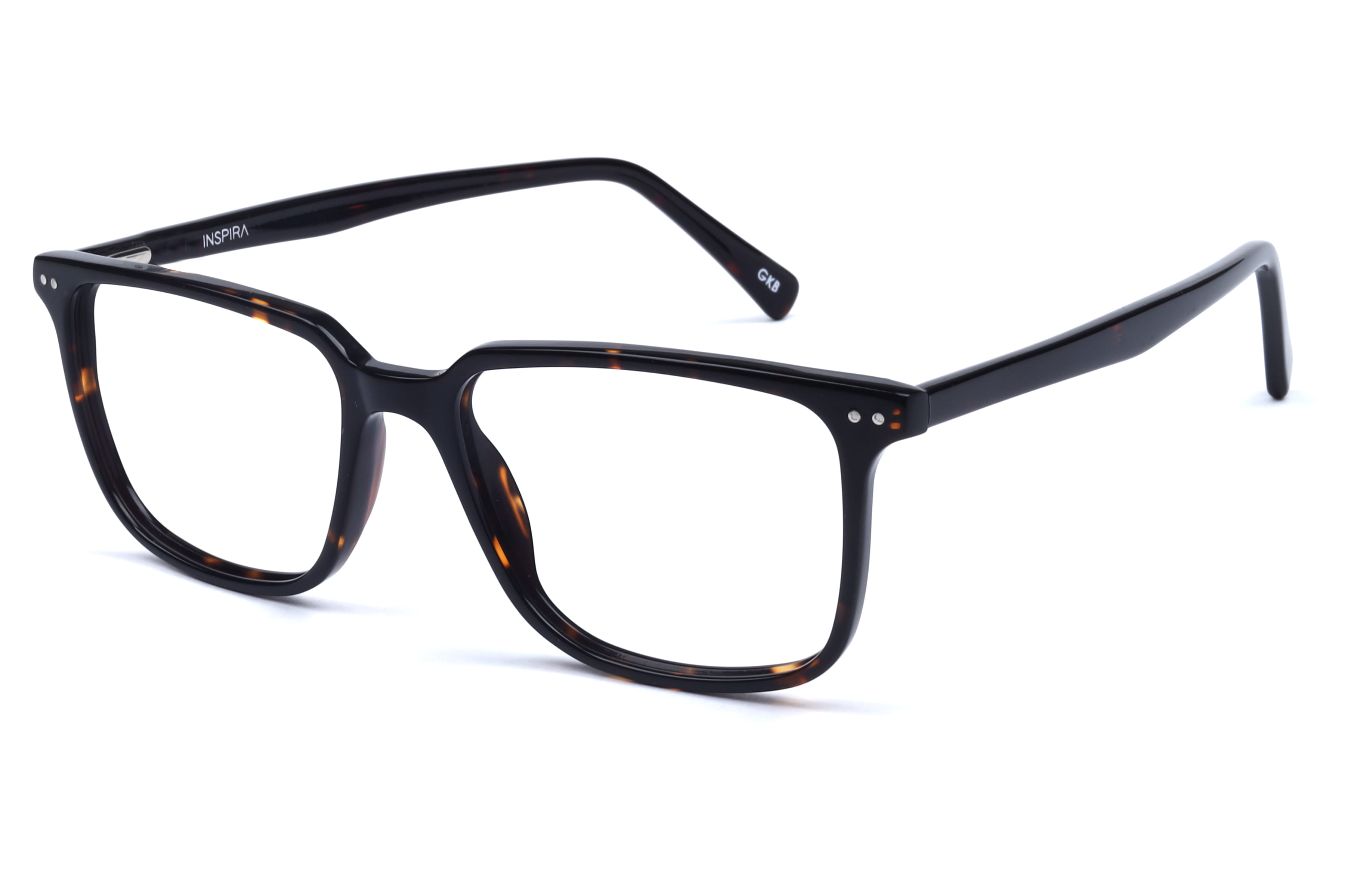 Inspira T 908 Frame Havana Male Full Shell Frame — Havana frame — view 1