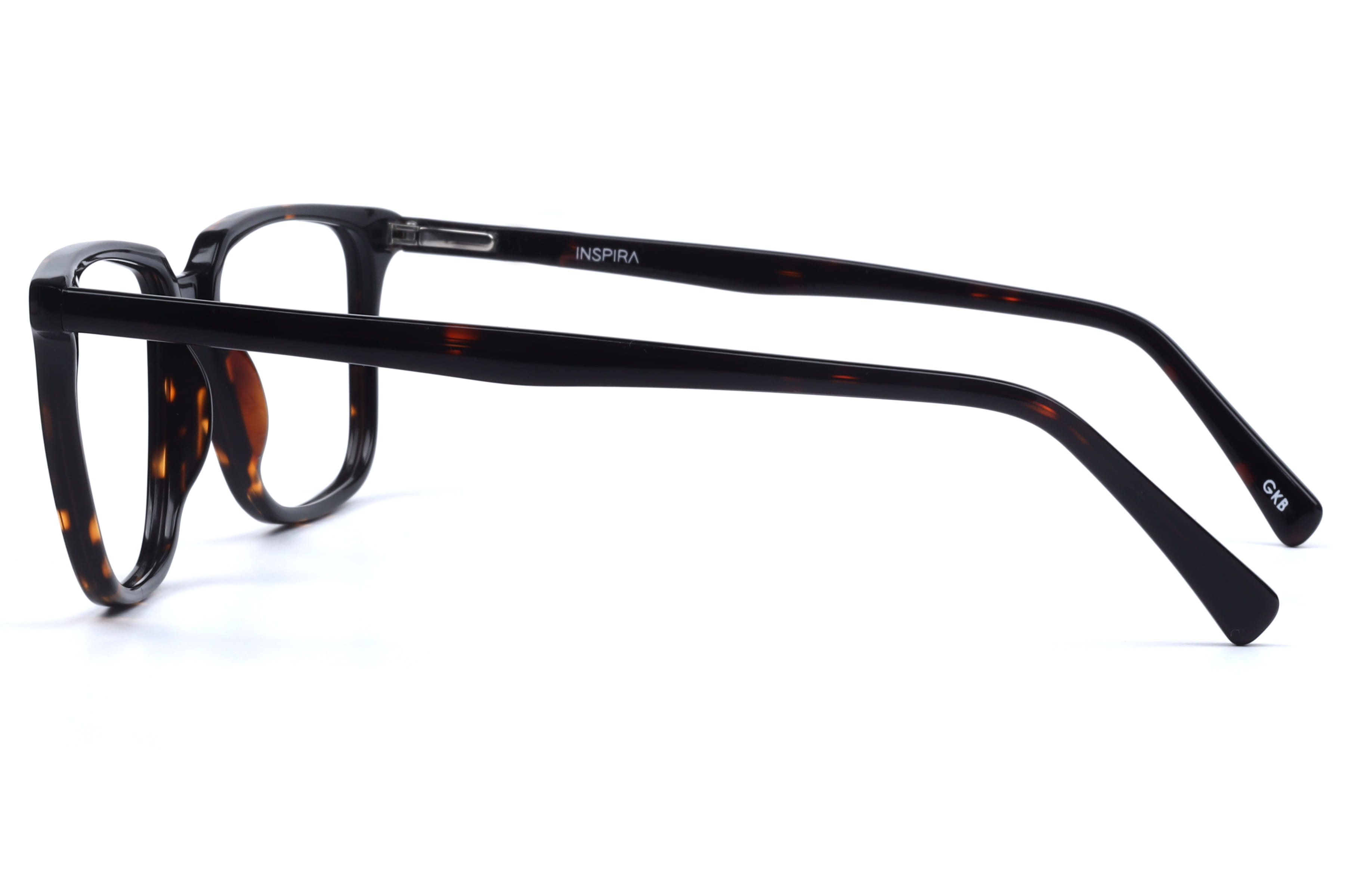 Inspira T 908 Frame Havana Male Full Shell Frame — Havana frame — view 3
