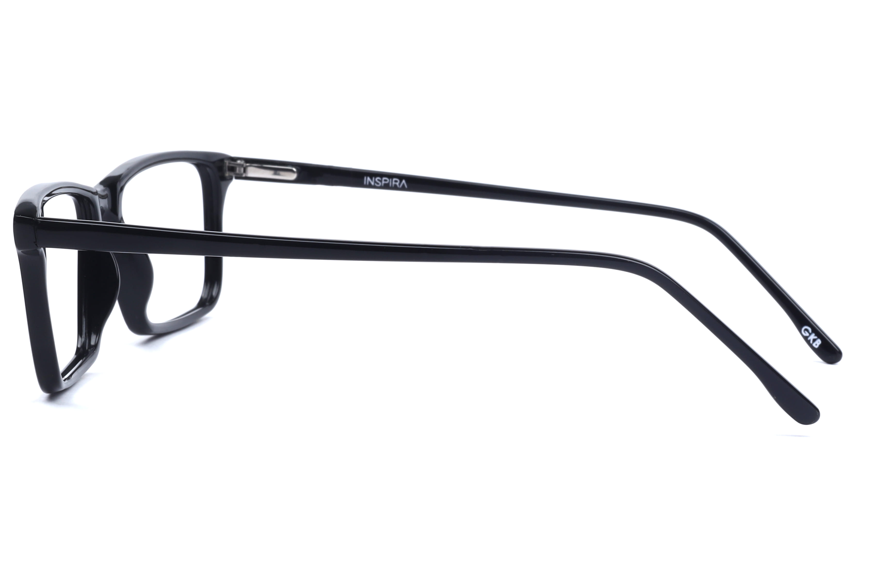 Inspira T 905 Frame Black Unisex Full Shell Frame — Black frame — view 3