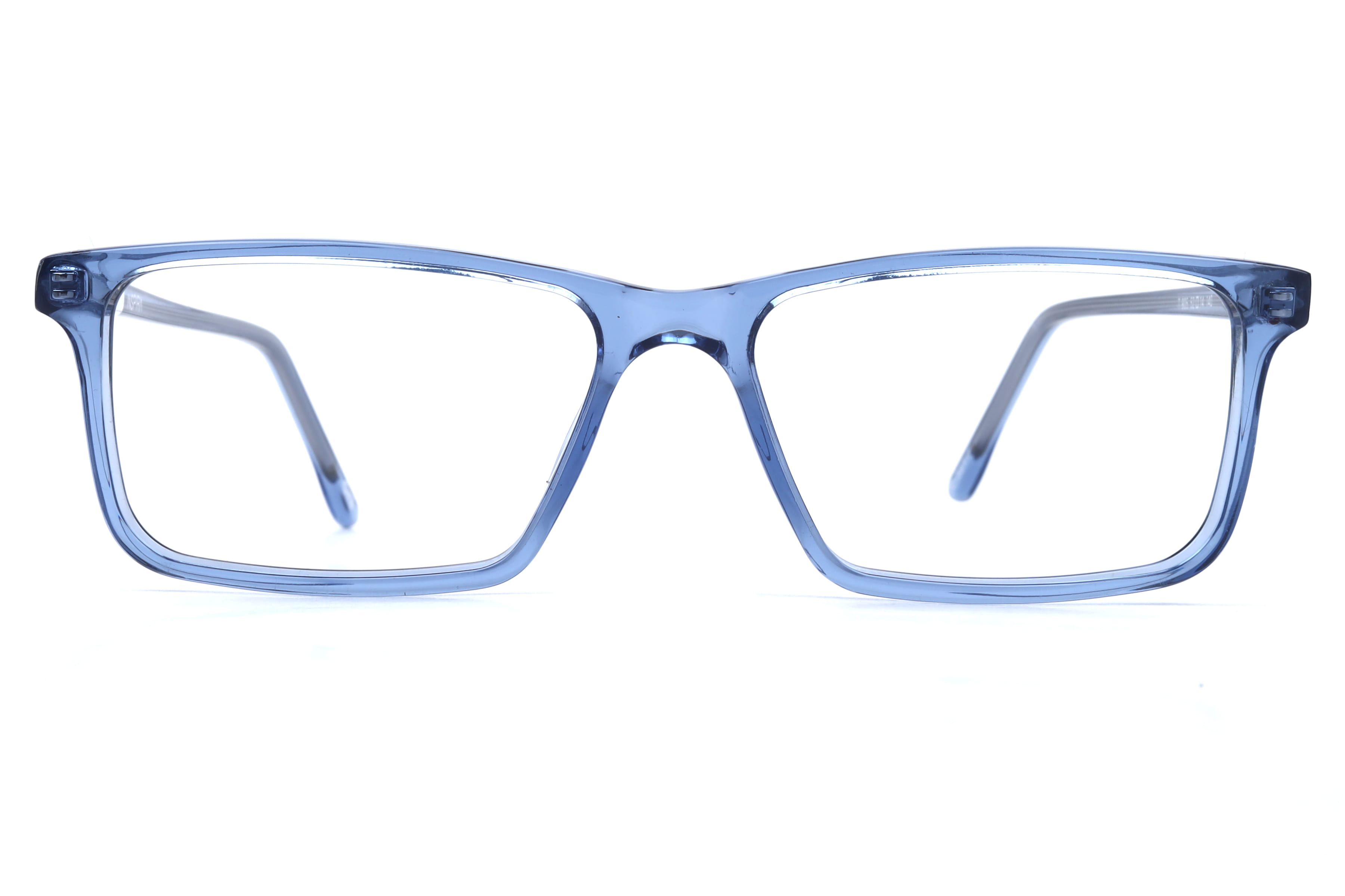 Inspira T 905 Frame Transparent Blue Unisex Full Shell — Transparent Blue frame