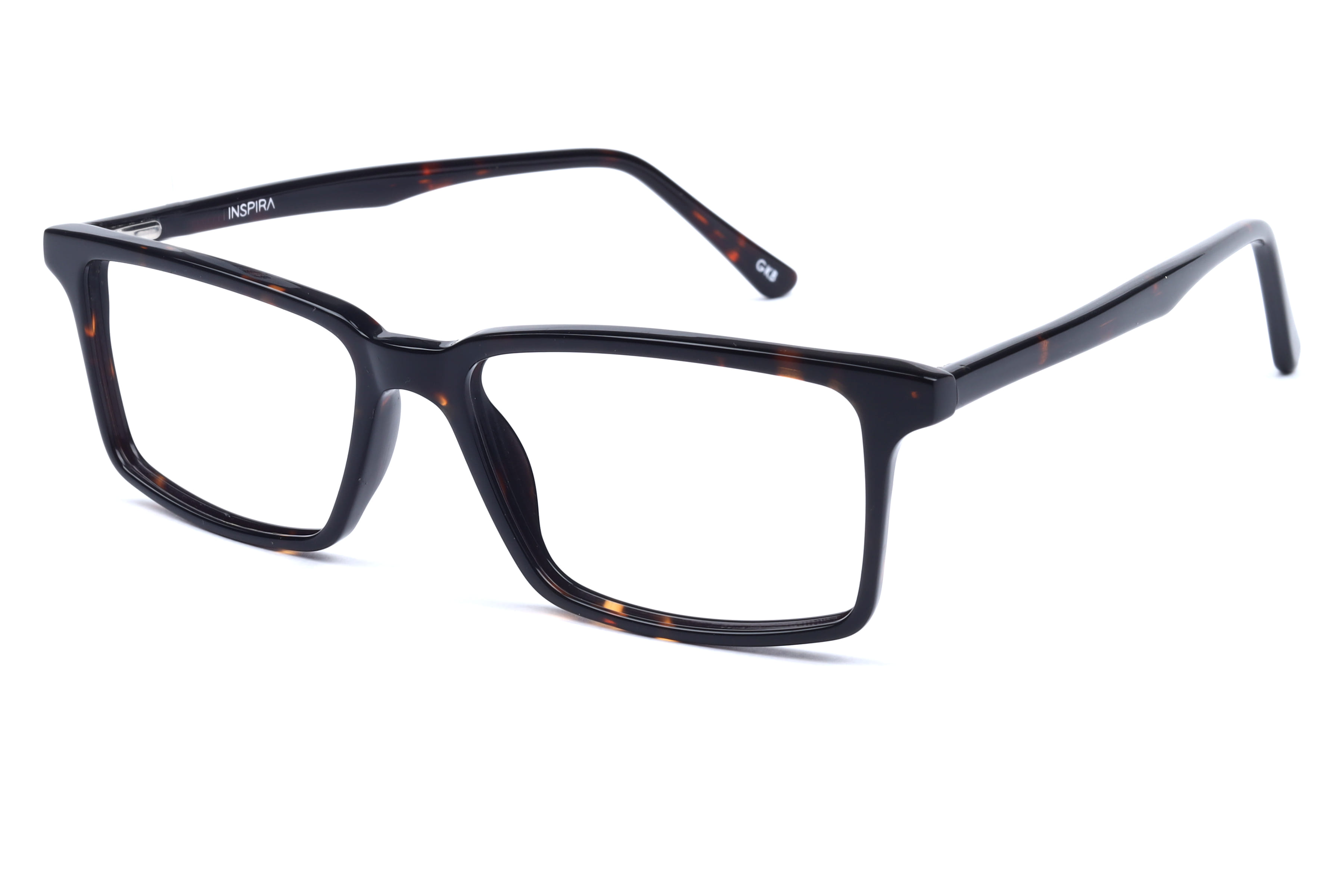 Inspira T 909 Frame Havana Male Full Shell Frame — Havana frame — view 1