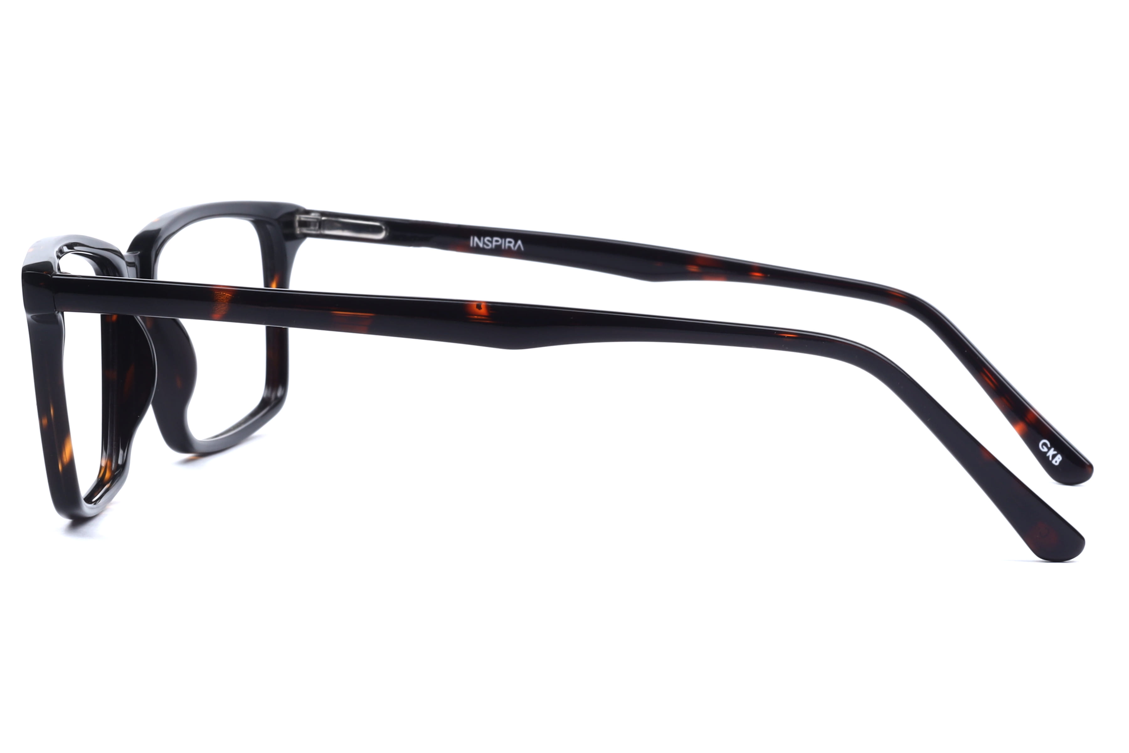 Inspira T 909 Frame Havana Male Full Shell Frame — Havana frame — view 3