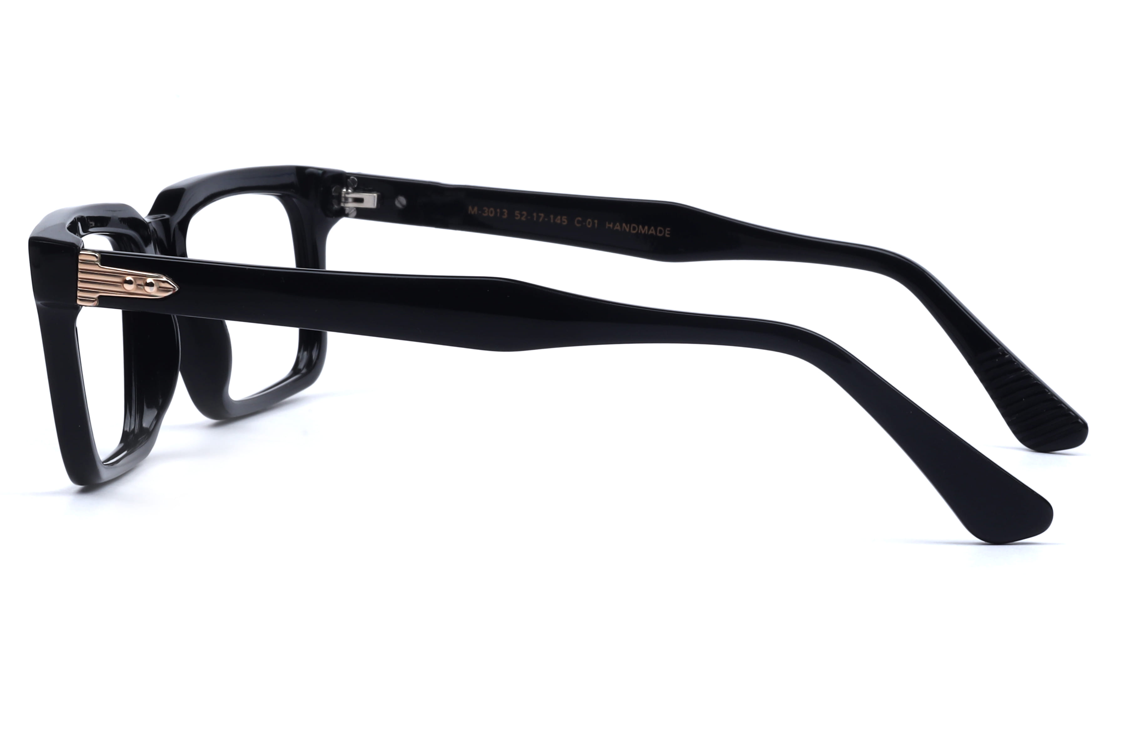 Inspira M-3013 Frame Black Male Full Shell Frame — Black frame — view 3