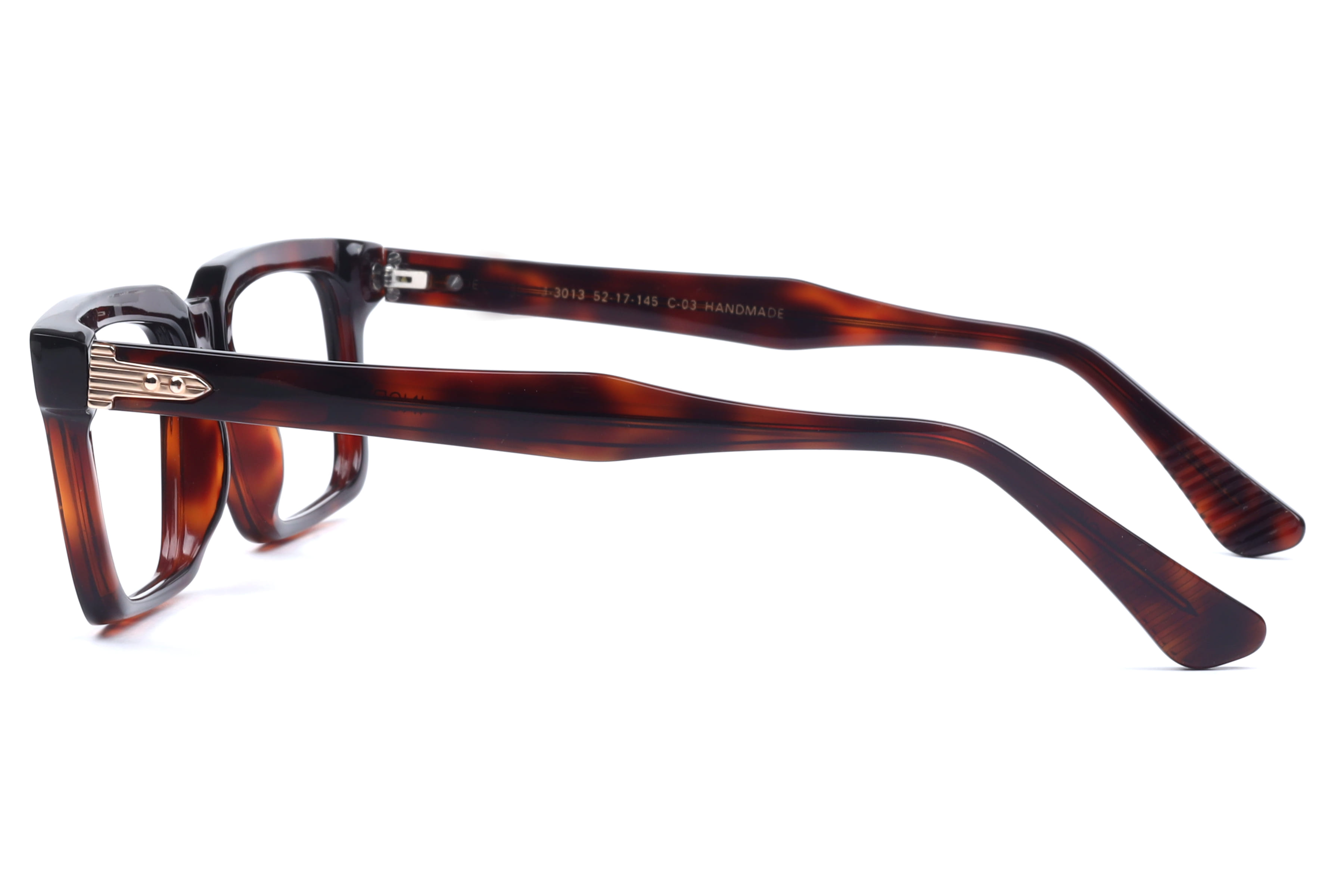 Inspira M-3013 Frame Havana Male Full Shell Frame — Havana frame — view 3