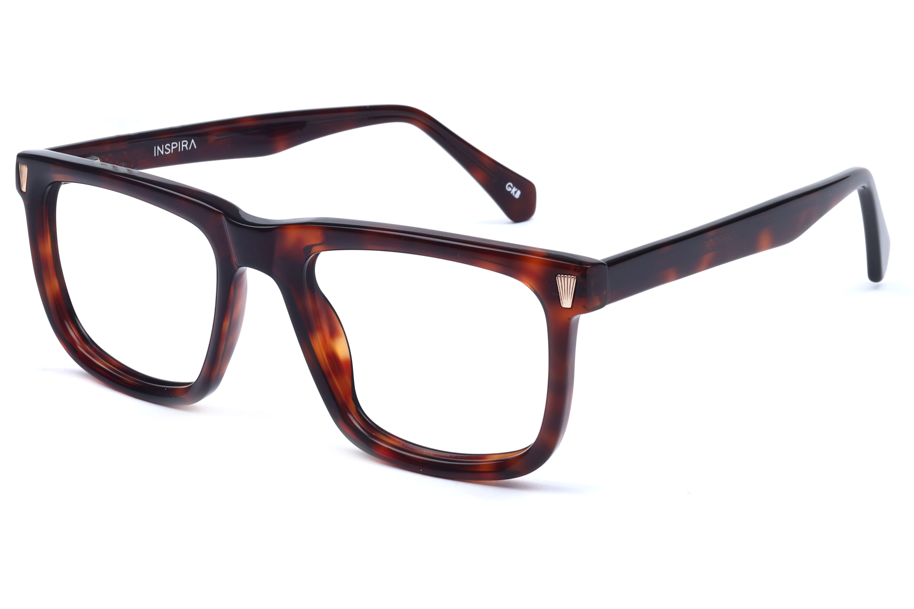 Inspira M.3006 Frame Havana Male Full Shell Frame — Havana frame — view 1