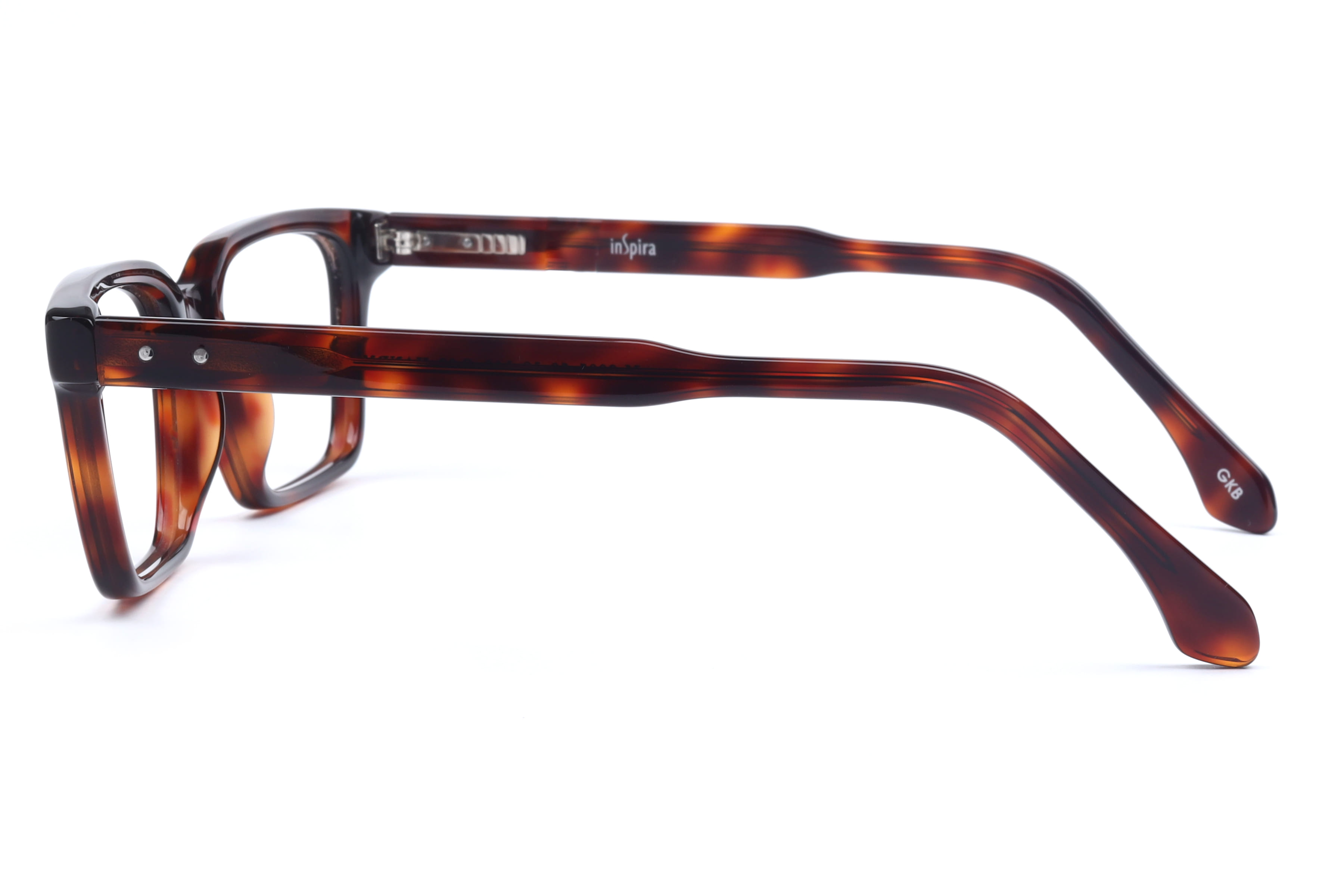 Inspira M-2005 Frame Havana Male Full Shell Frame — Havana frame — view 3