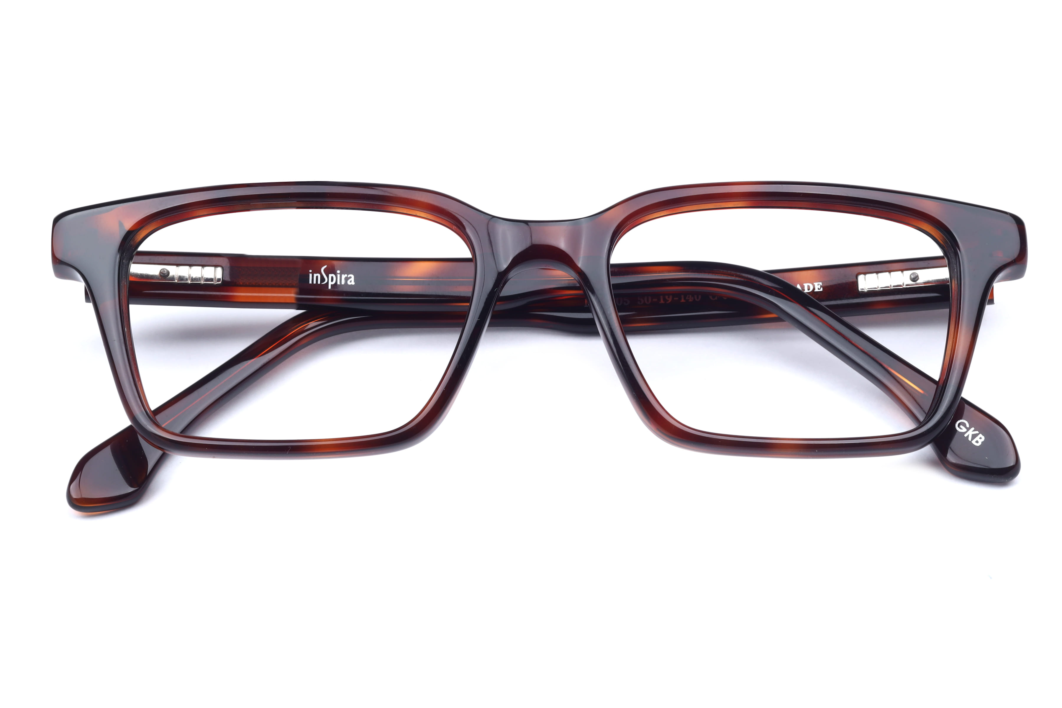 Inspira M-2005 Frame Havana Male Full Shell Frame — Havana frame — view 4