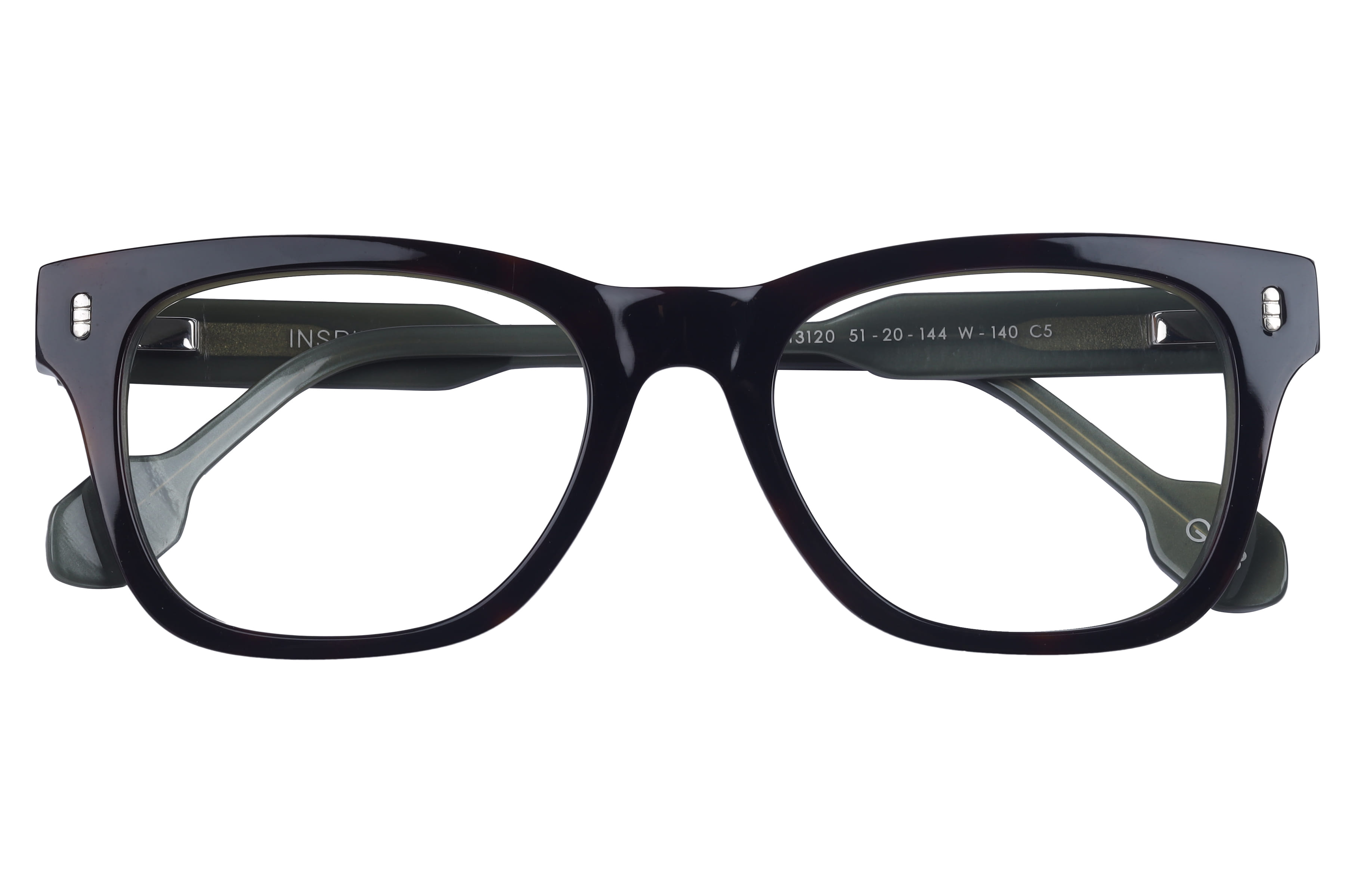 Inspira 13120 W-140 Frame Havana Male Full Shell Frame — view 4