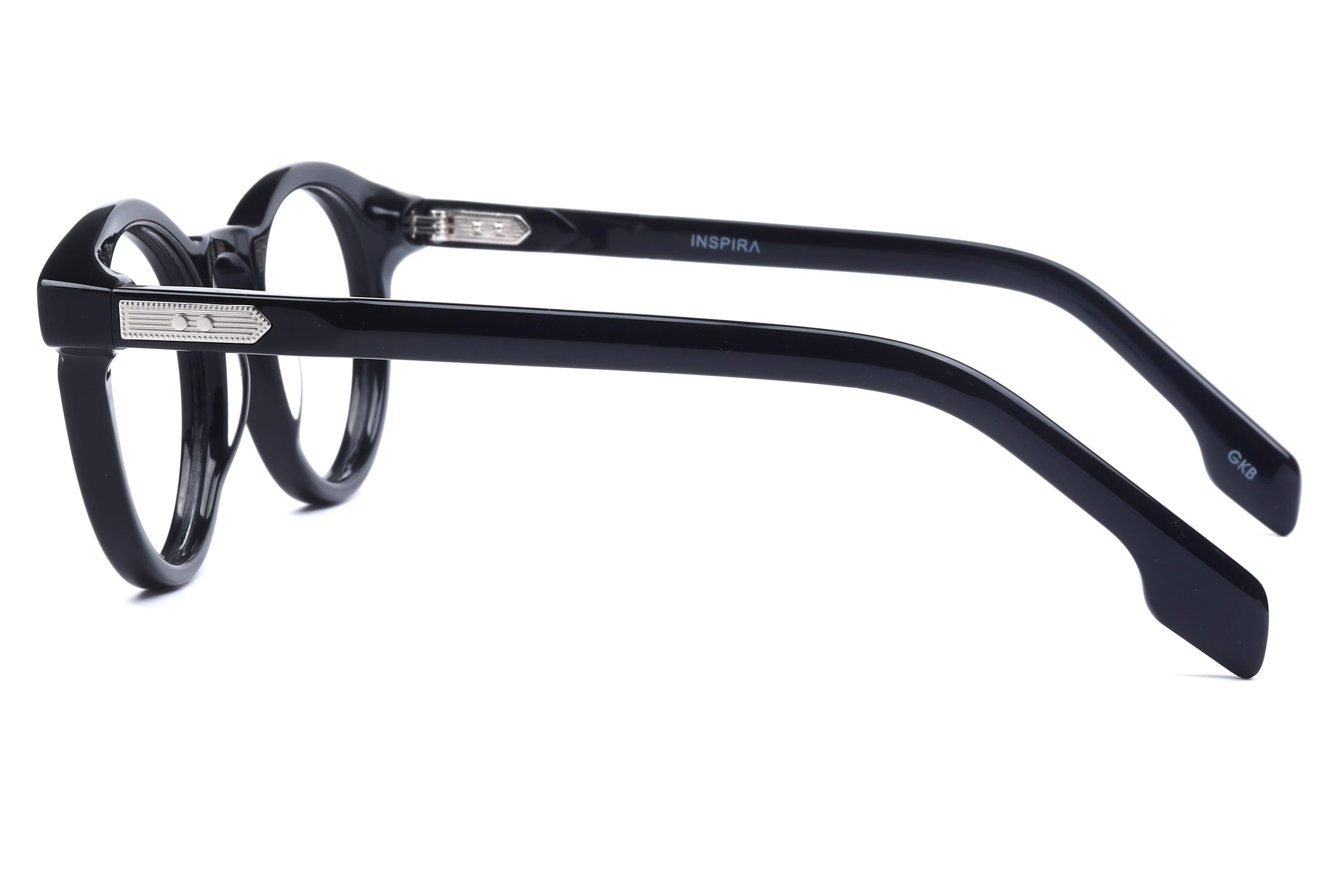 Inspira G9003 Frame Black Unisex Full Shell Frame — Black frame — view 3