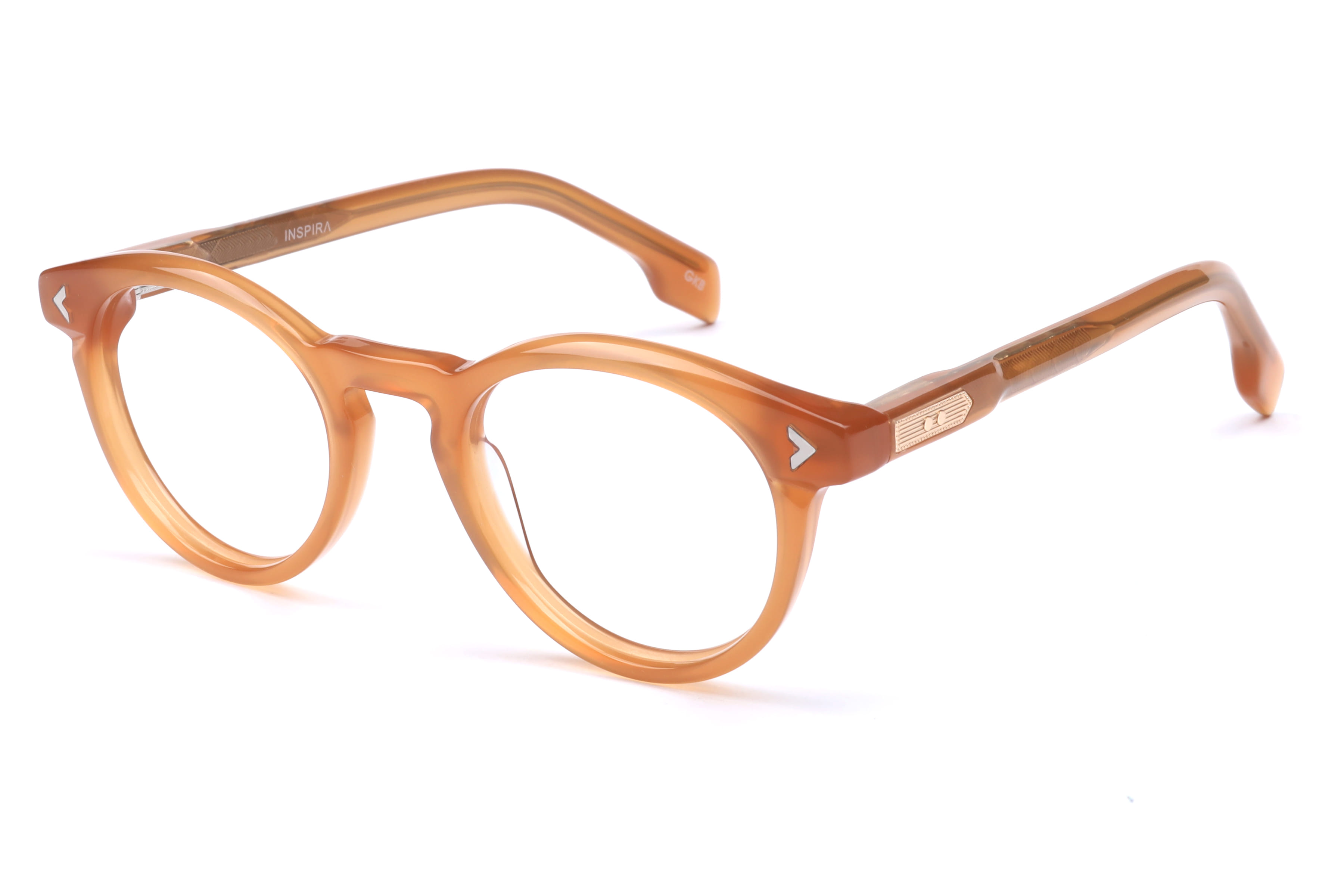 Inspira G9003 Frame Brown Unisex Full Shell Frame — Brown frame — view 1
