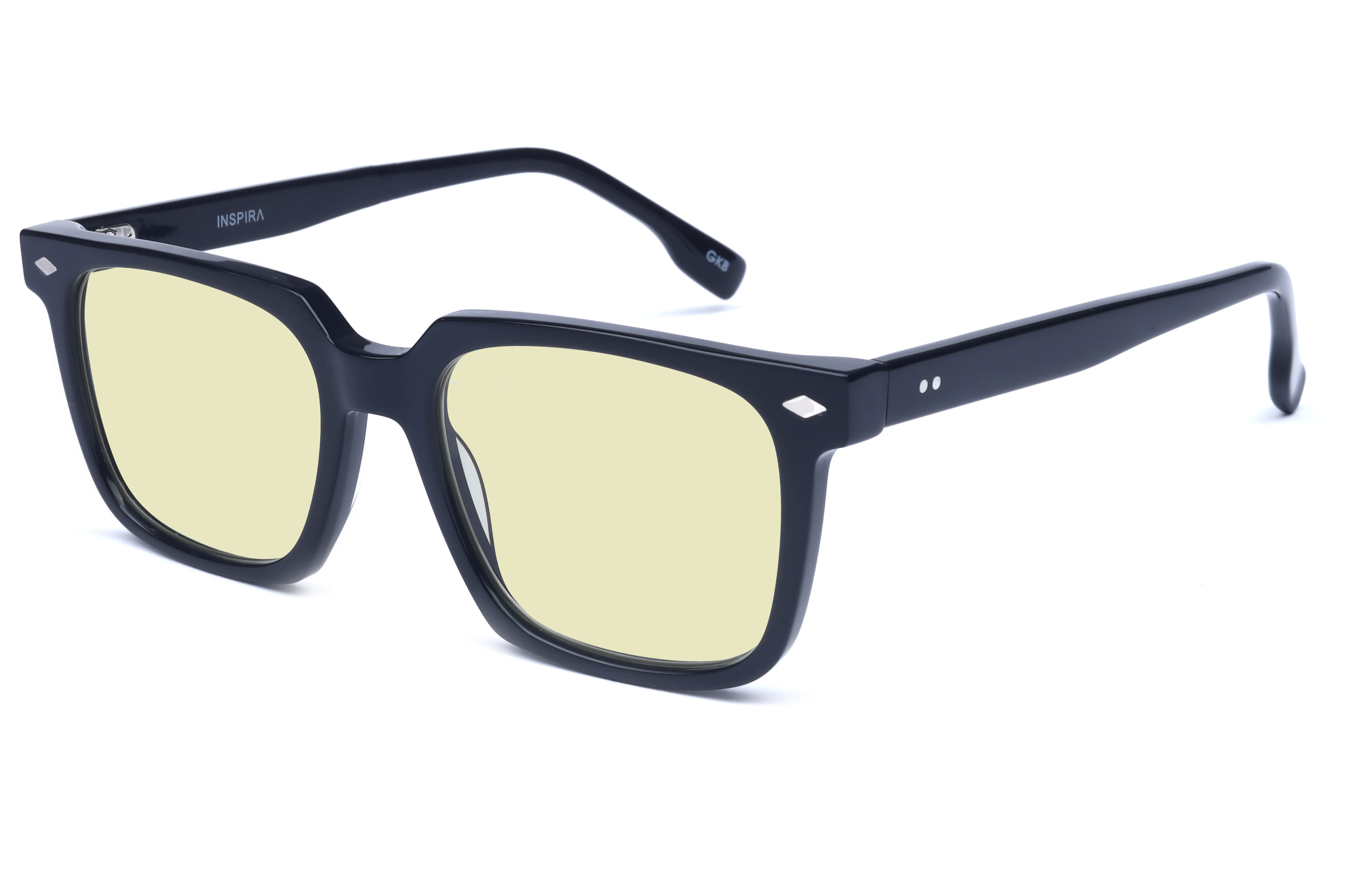 Inspira G9020 Frame Black Male Full Shell Frame — Black frame — view 1