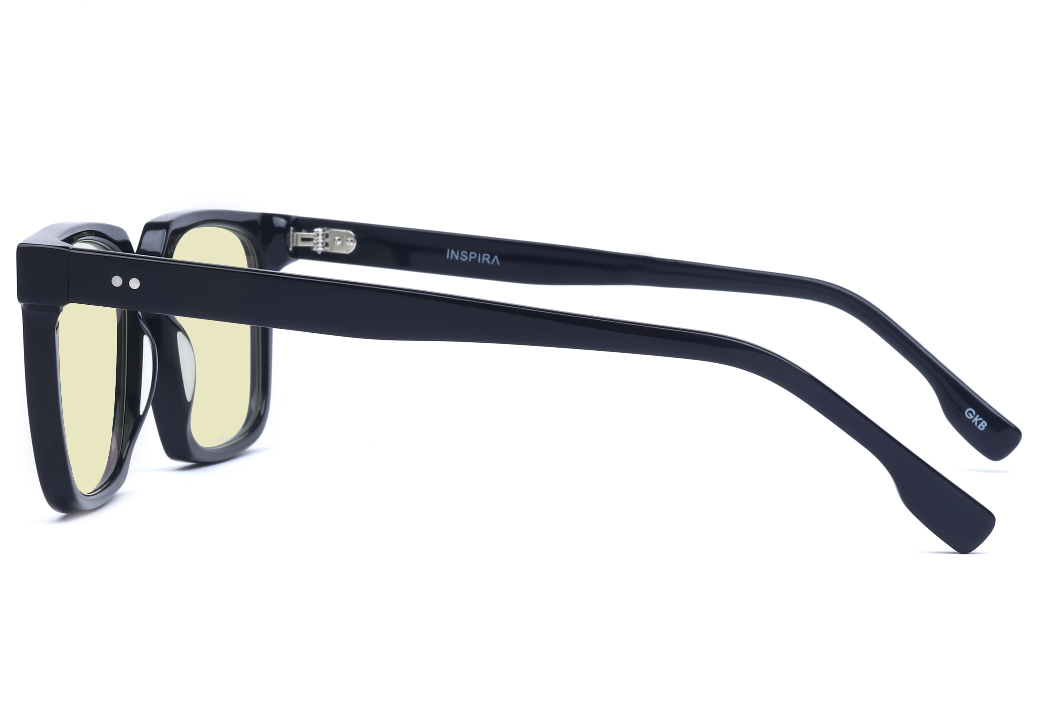 Inspira G9020 Frame Black Male Full Shell Frame — Black frame — view 3