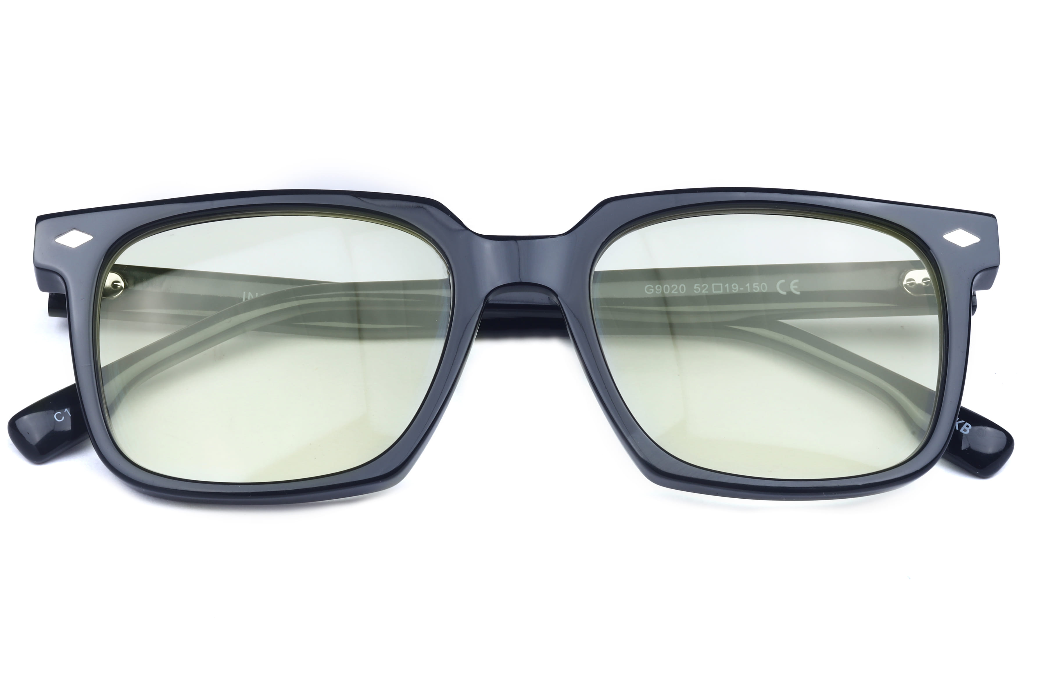 Inspira G9020 Frame Black Male Full Shell Frame — Black frame — view 4