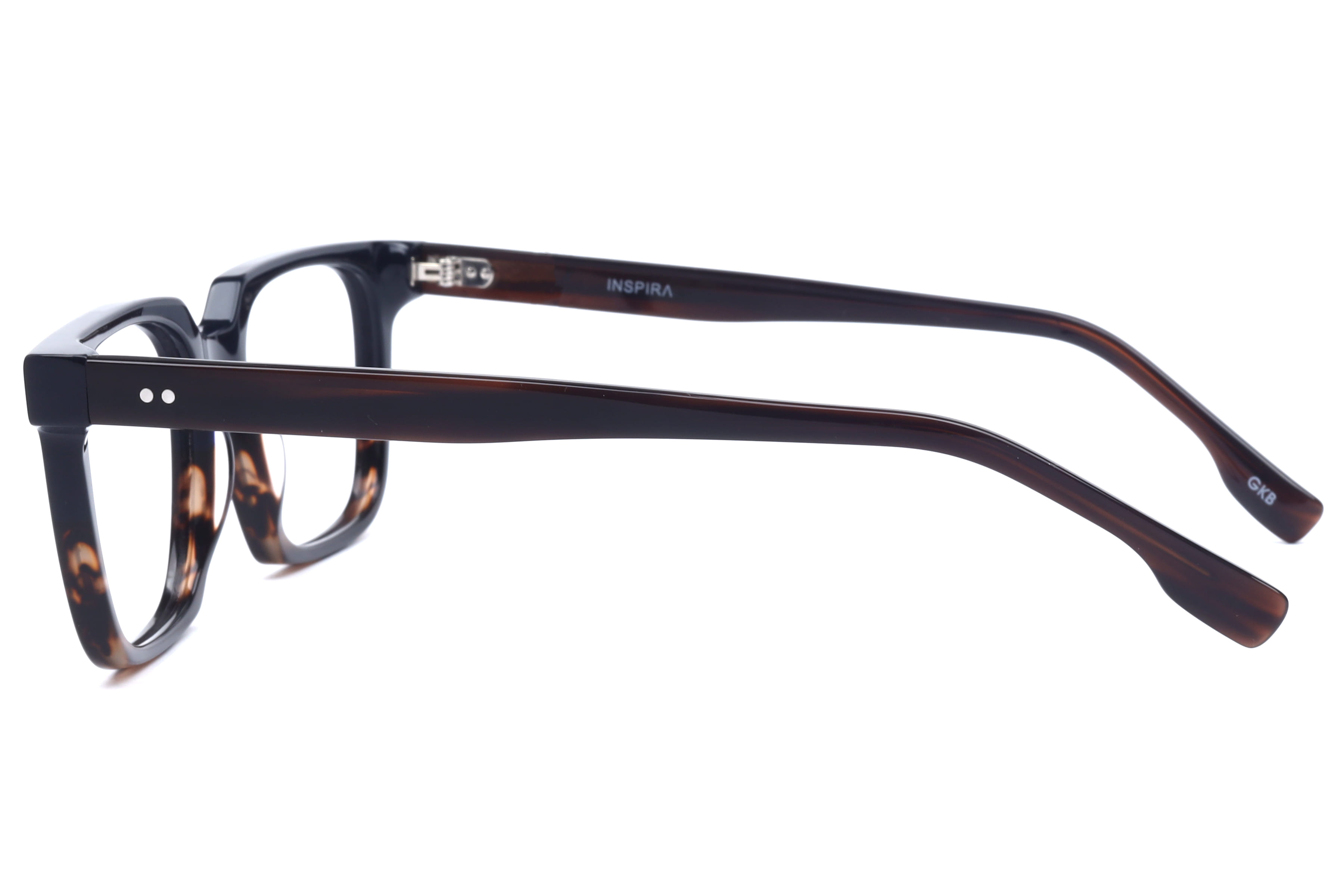Inspira G9020 Frame Blue Male Full Shell Frame — Blue frame — view 3