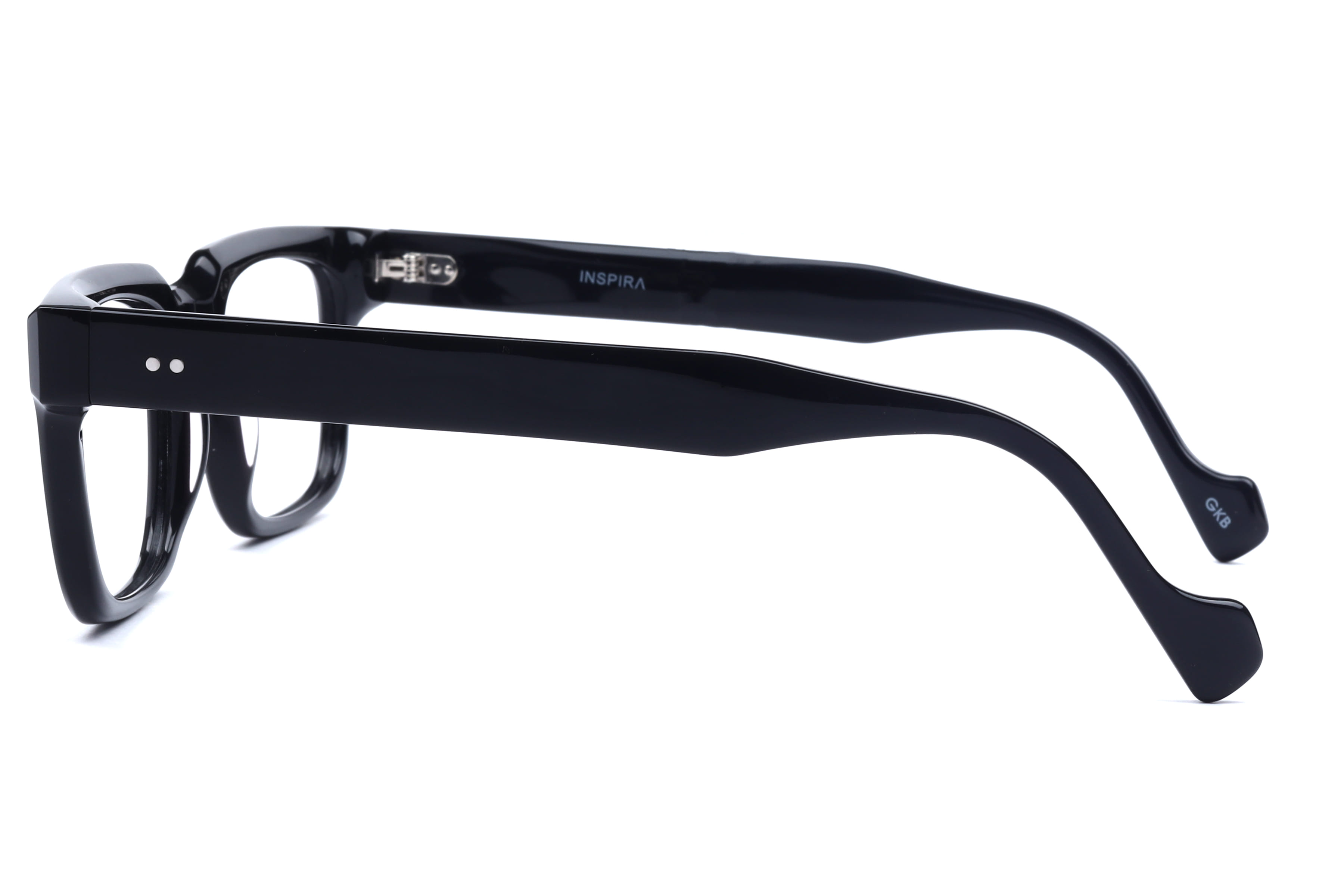 Inspira G9022 Frame Black Male Full Shell Frame — Black frame — view 2