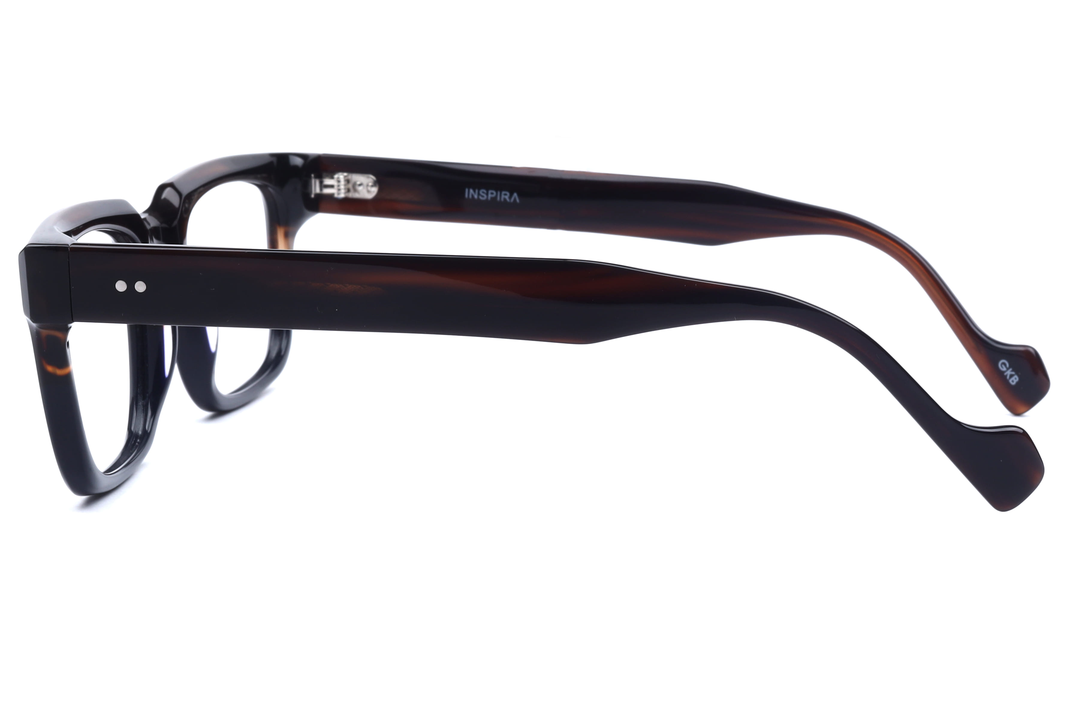 Inspira G9022 Frame Havana Male Full Shell Frame — Havana frame — view 3
