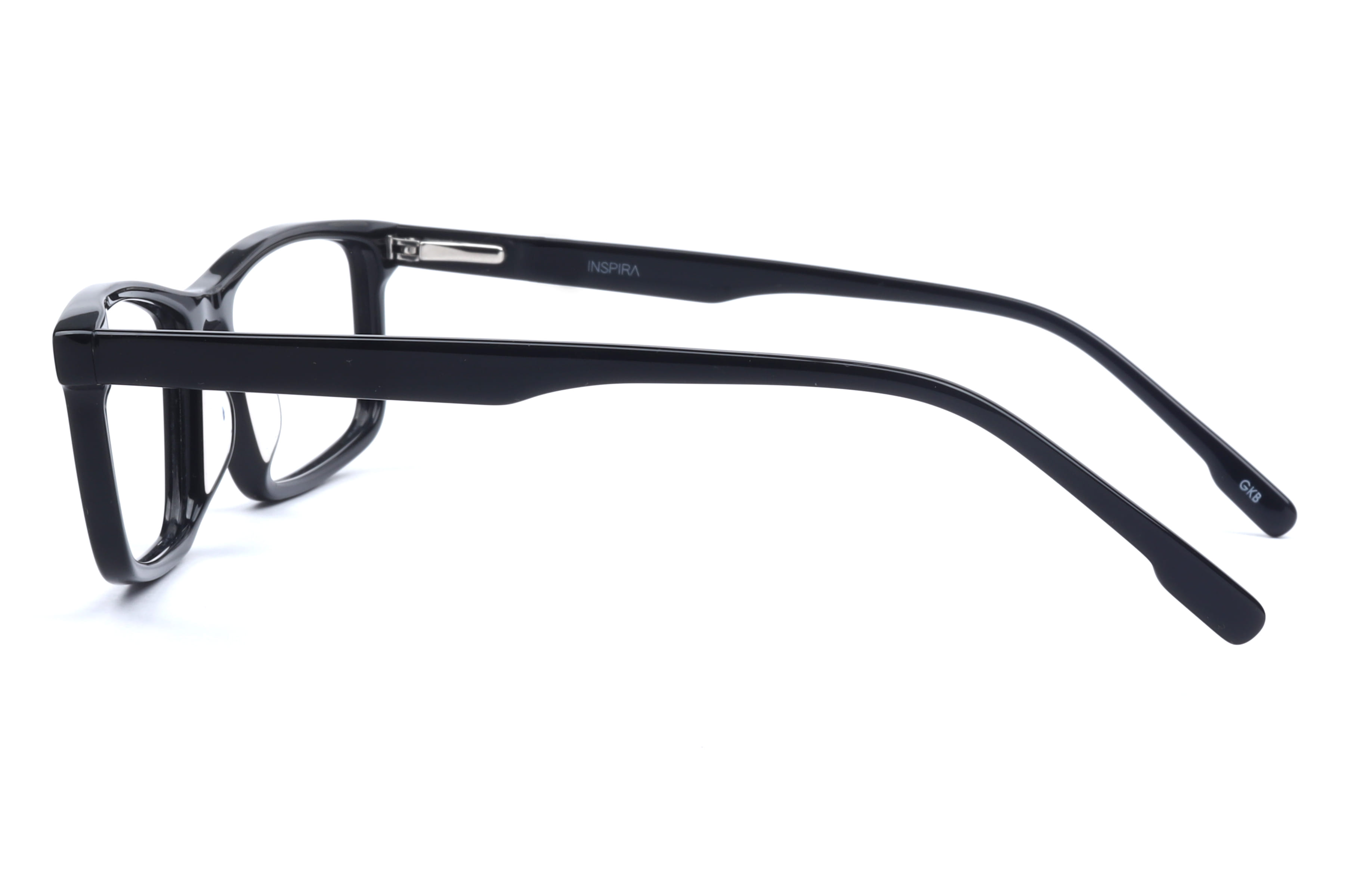 Inspira F3042 Frame Black Unisex Full Shell Frame — Black frame — view 3