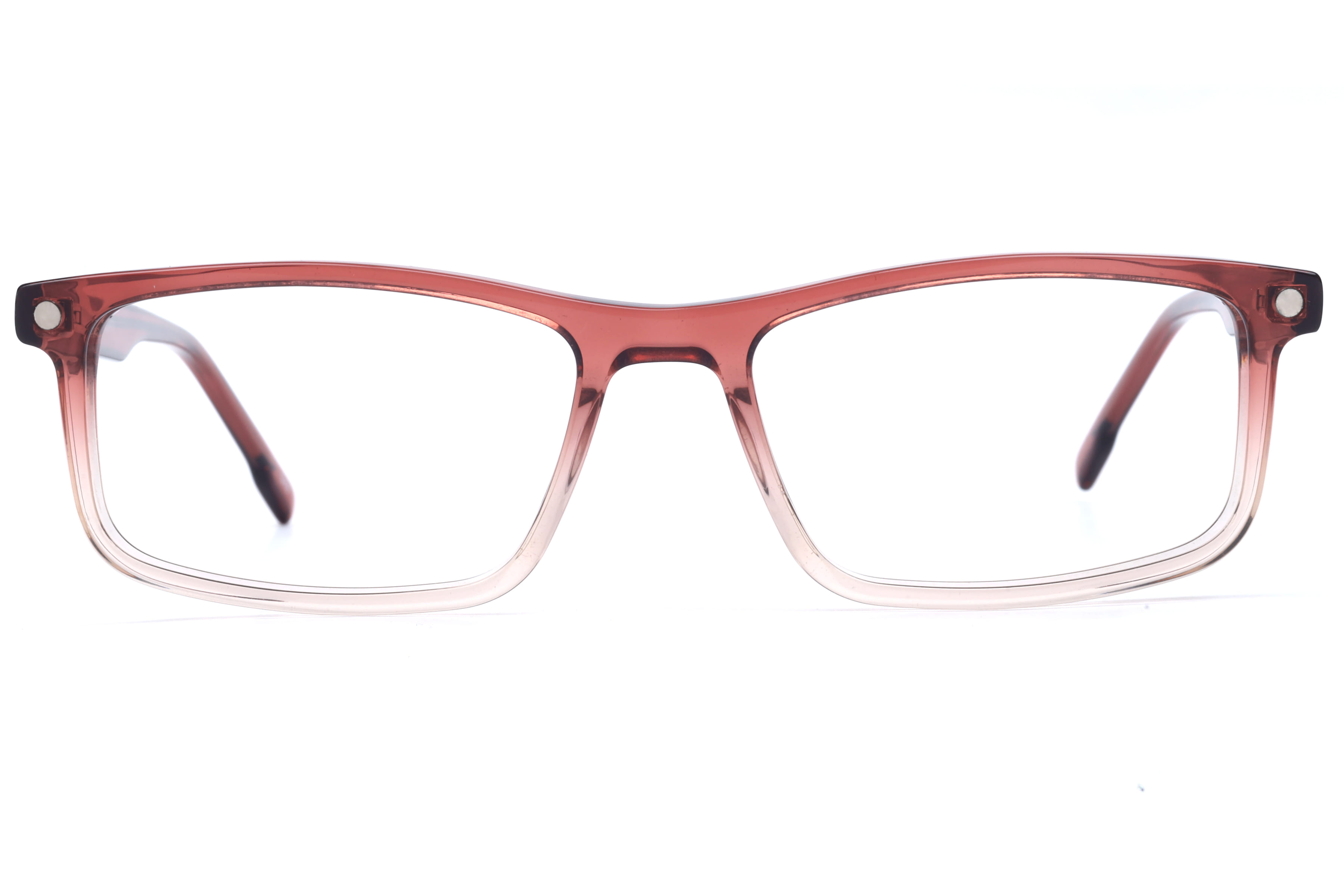 Inspira F3042 Frame Transparent Brown Unisex Full Shell — Transparent Brown frame