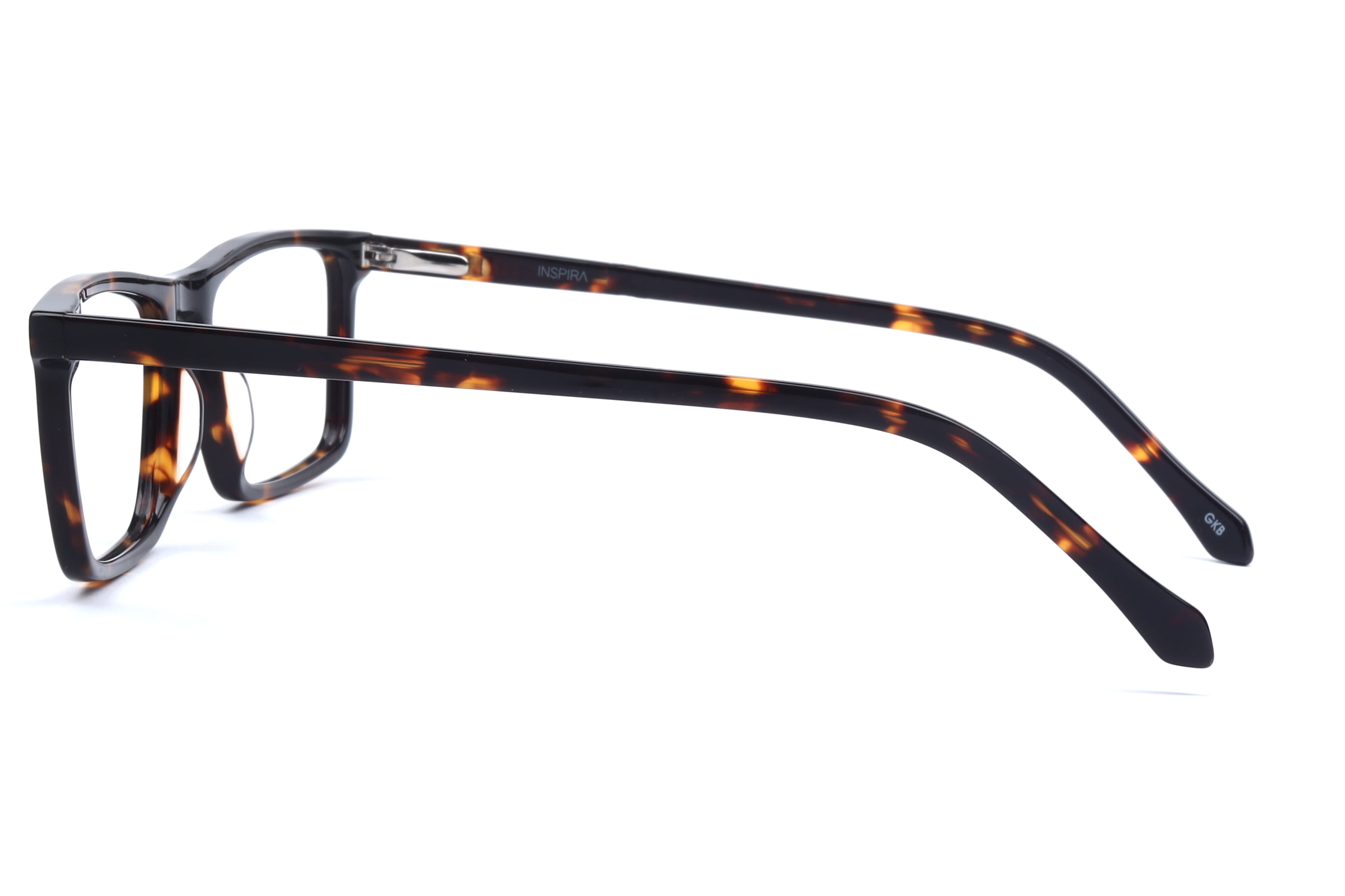 Inspira F3035 Frame Havana Unisex Full Shell Frame — Havana frame — view 2