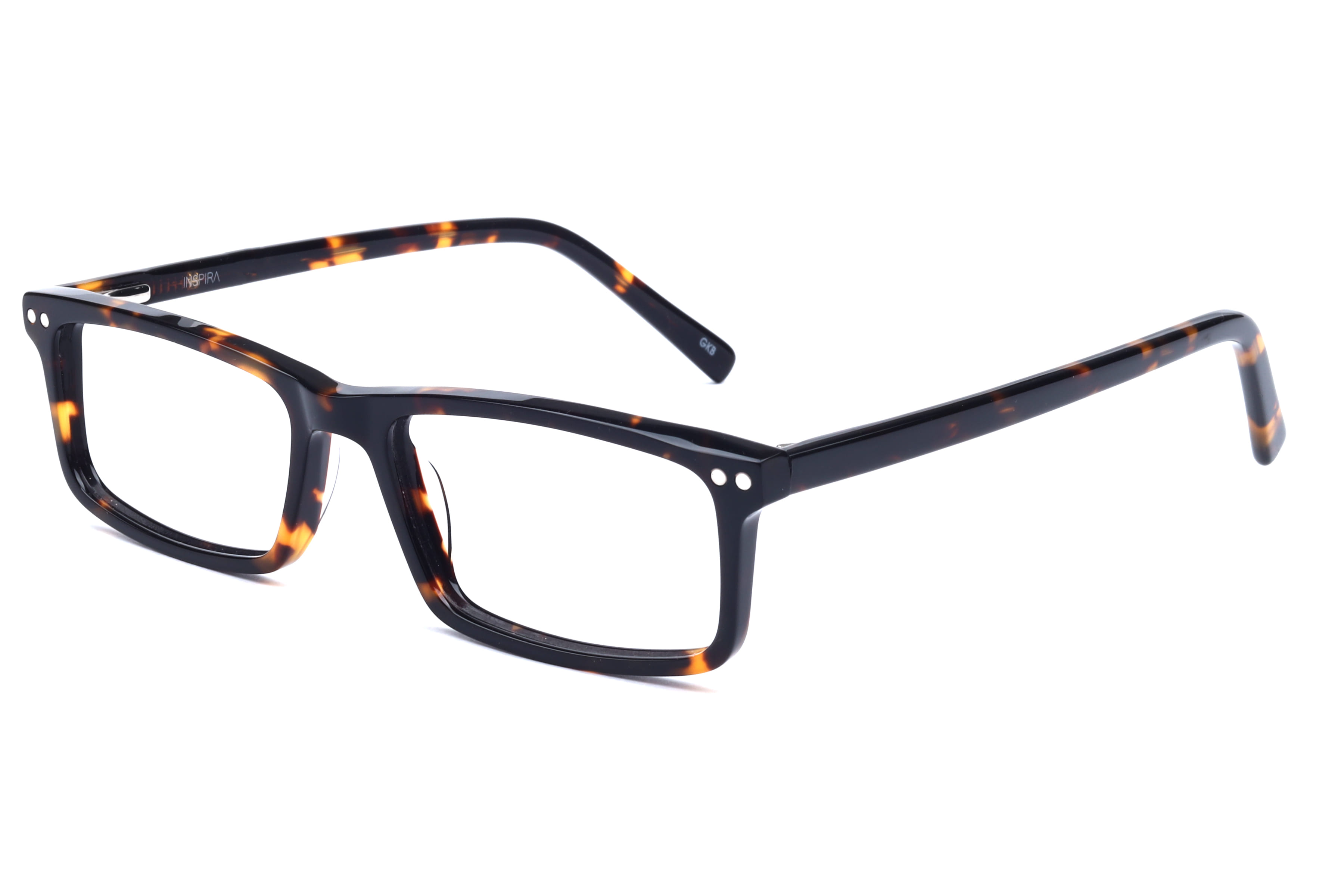 Inspira F3037 Frame Havana Unisex Full Shell Frame — Havana frame — view 1