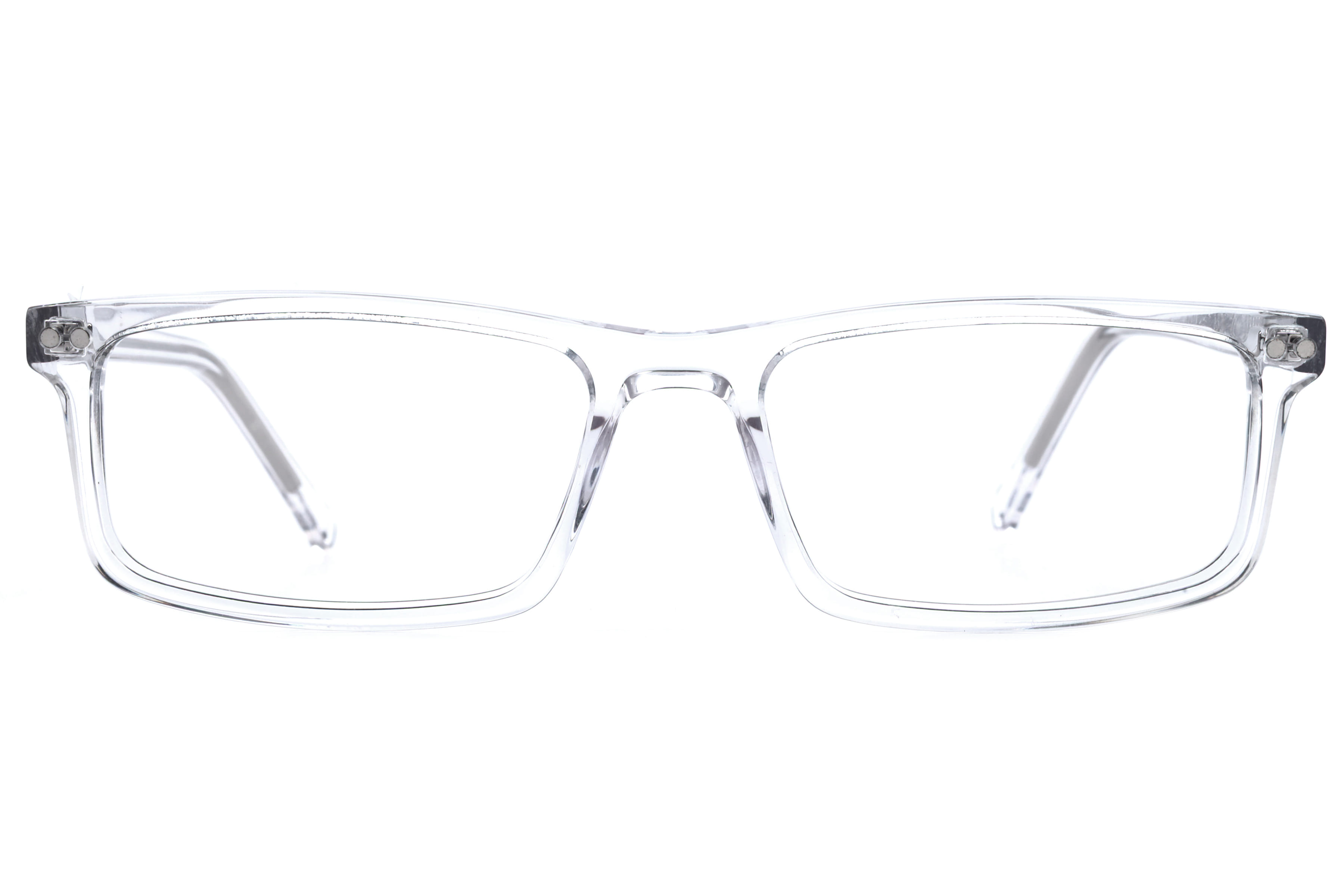 Inspira F3037 Frame Transparent Unisex Full Shell — Transparent frame