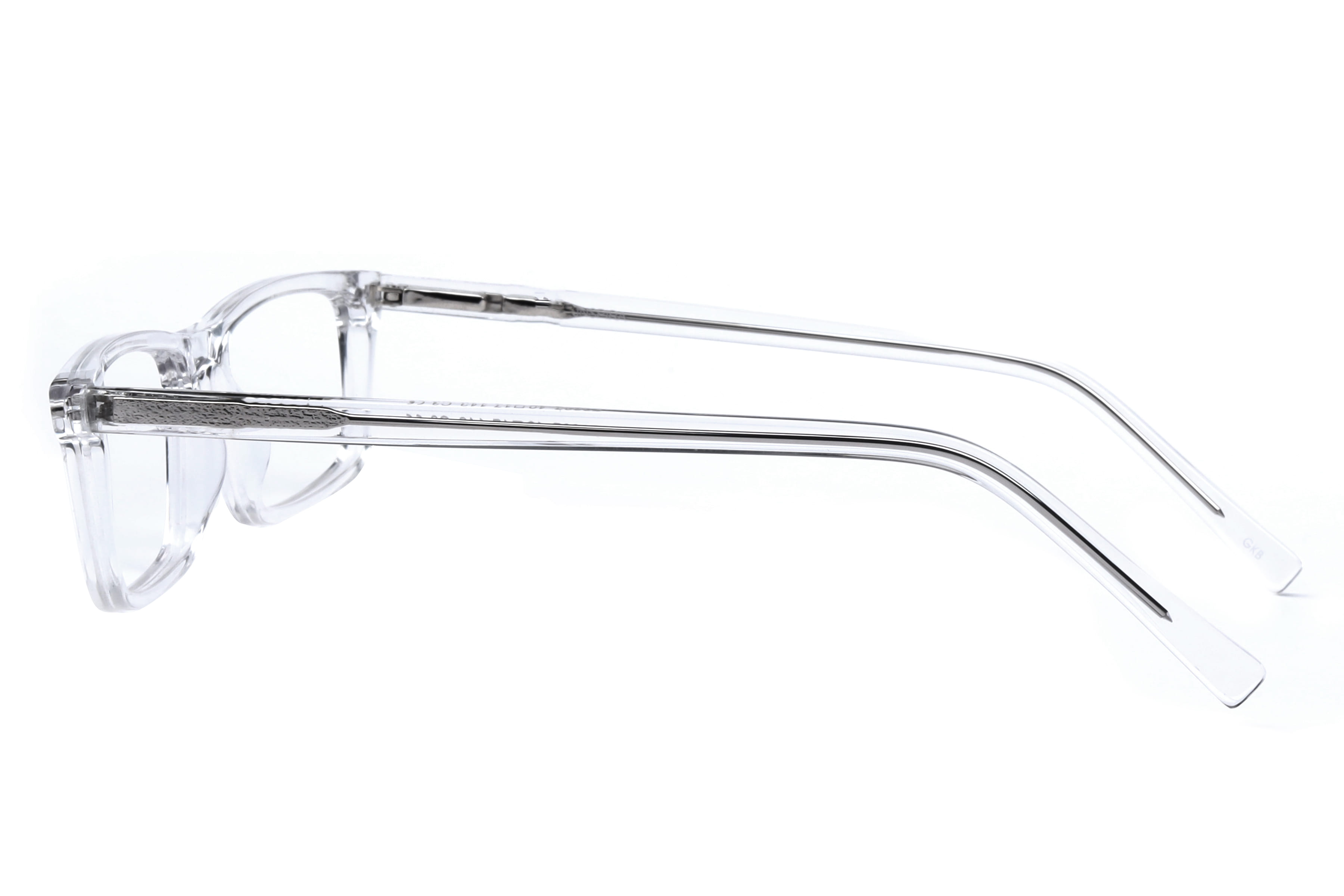 Inspira F3037 Frame Transparent Unisex Full Shell Frame — Transparent frame — view 3