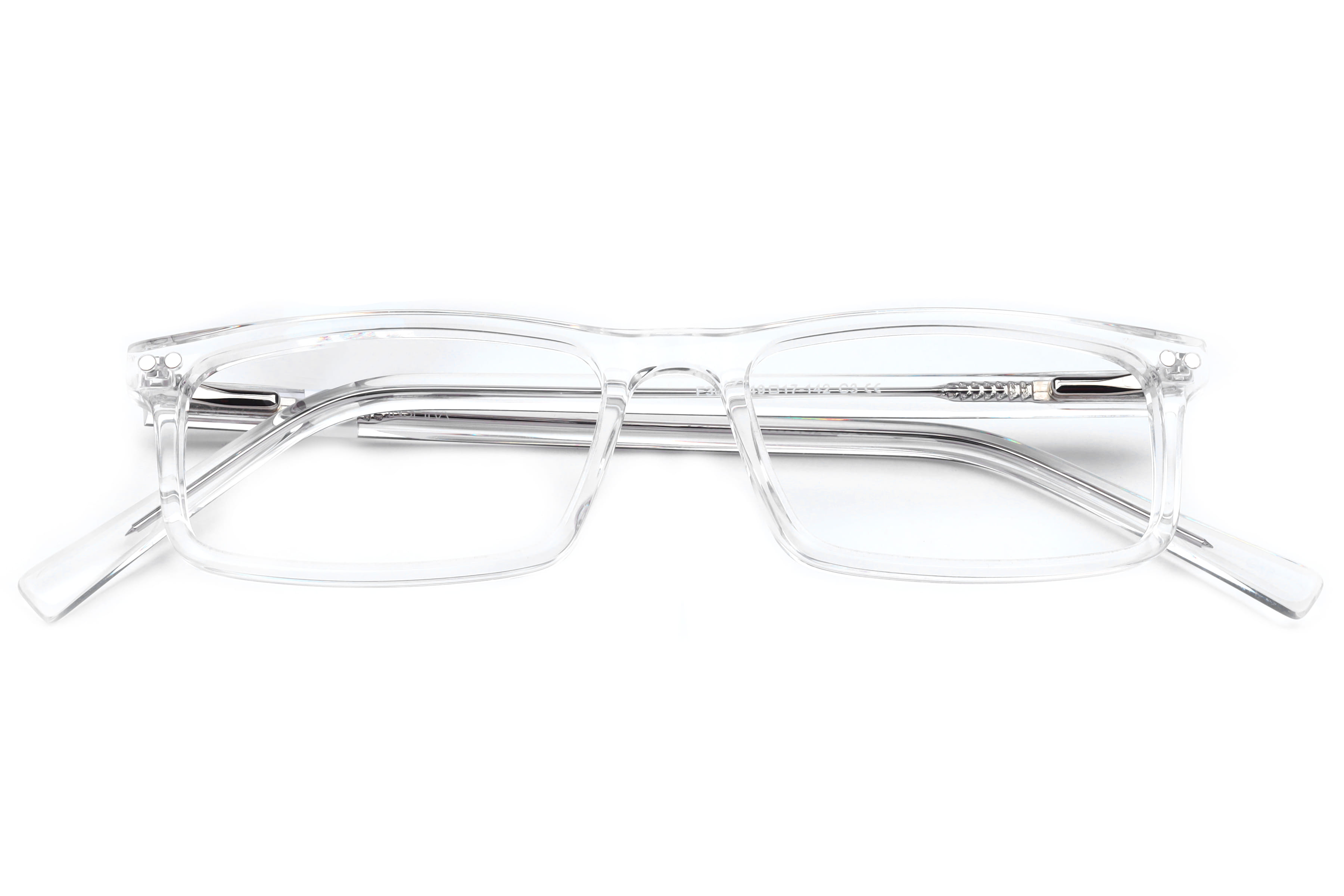 Inspira F3037 Frame Transparent Unisex Full Shell Frame — Transparent frame — view 4