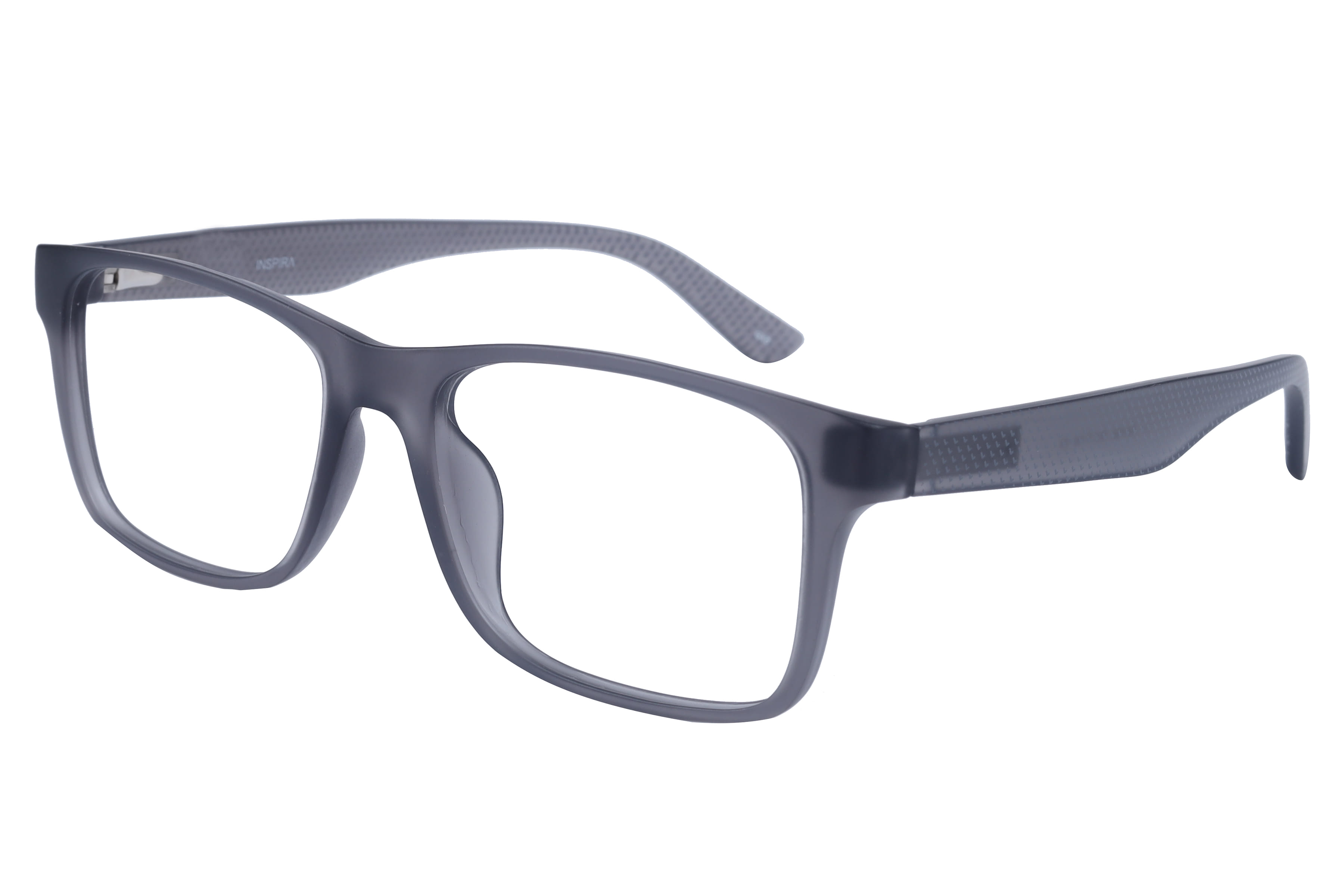 Inspira 4128 Frame Matt Grey Male Full Shell Frame — Matt Grey frame — view 1