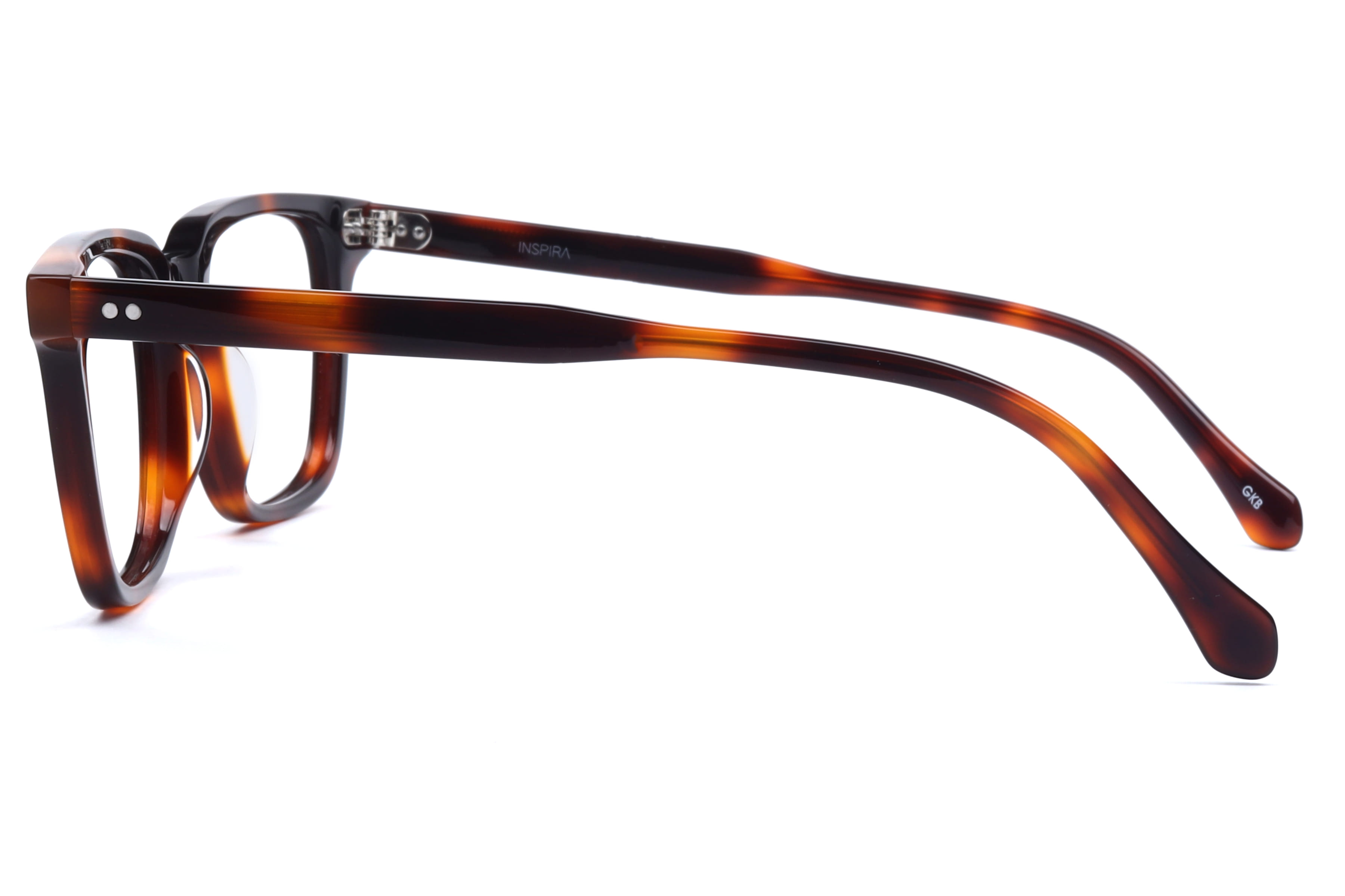 Inspira TA9307 Frame Havana Male Full Shell Frame — Havana frame — view 3