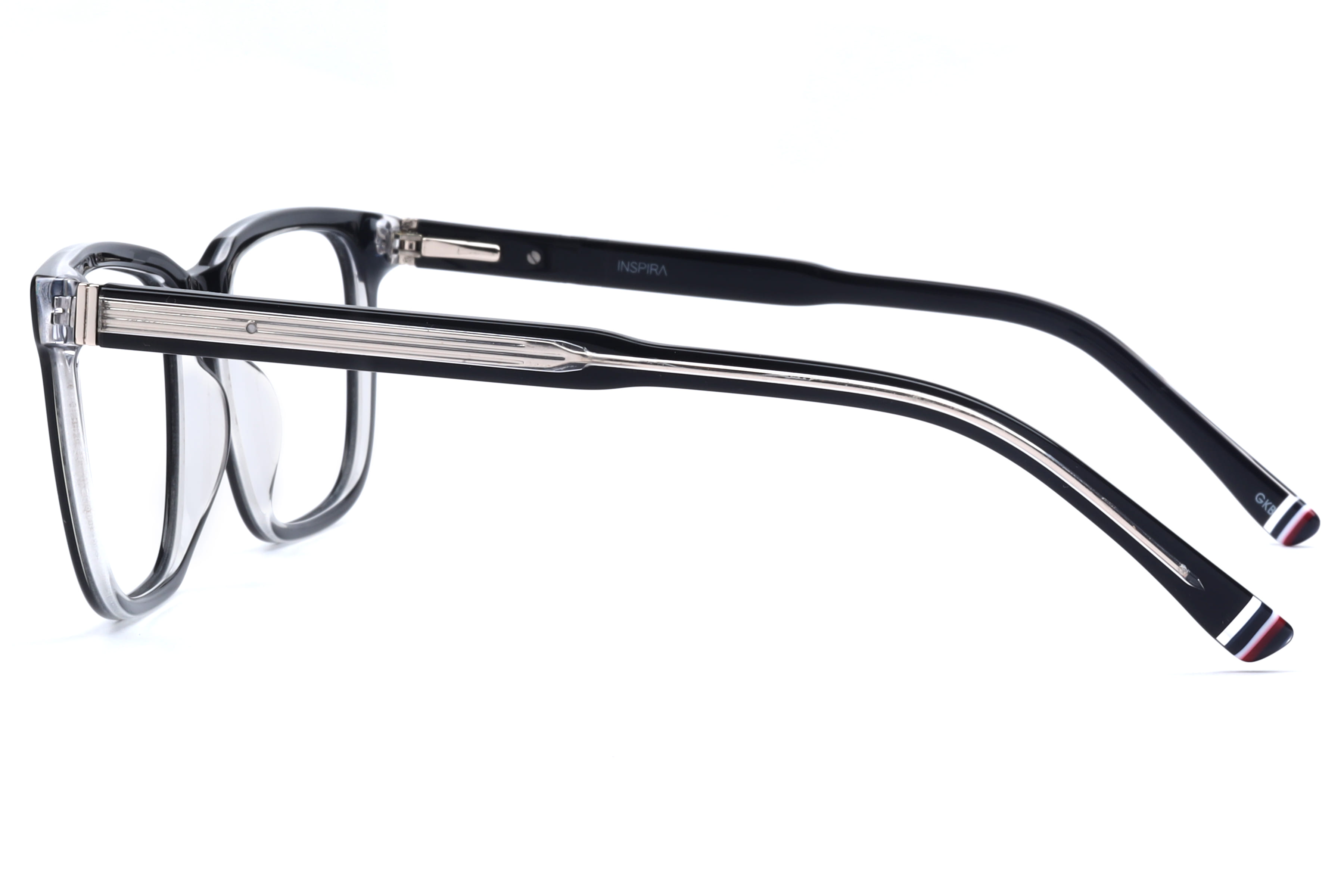 Inspira N3117 Frame Black Male Full Shell Frame — Black frame — view 3