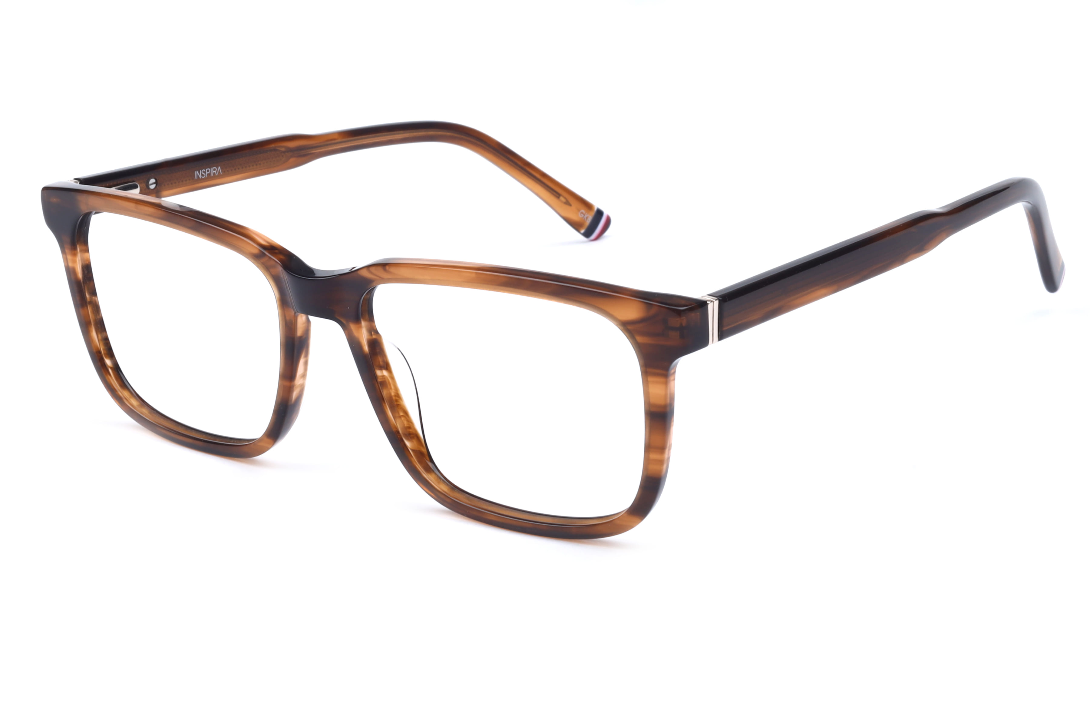 Inspira N3117 Frame Havana Male Full Shell Frame — Havana frame — view 1