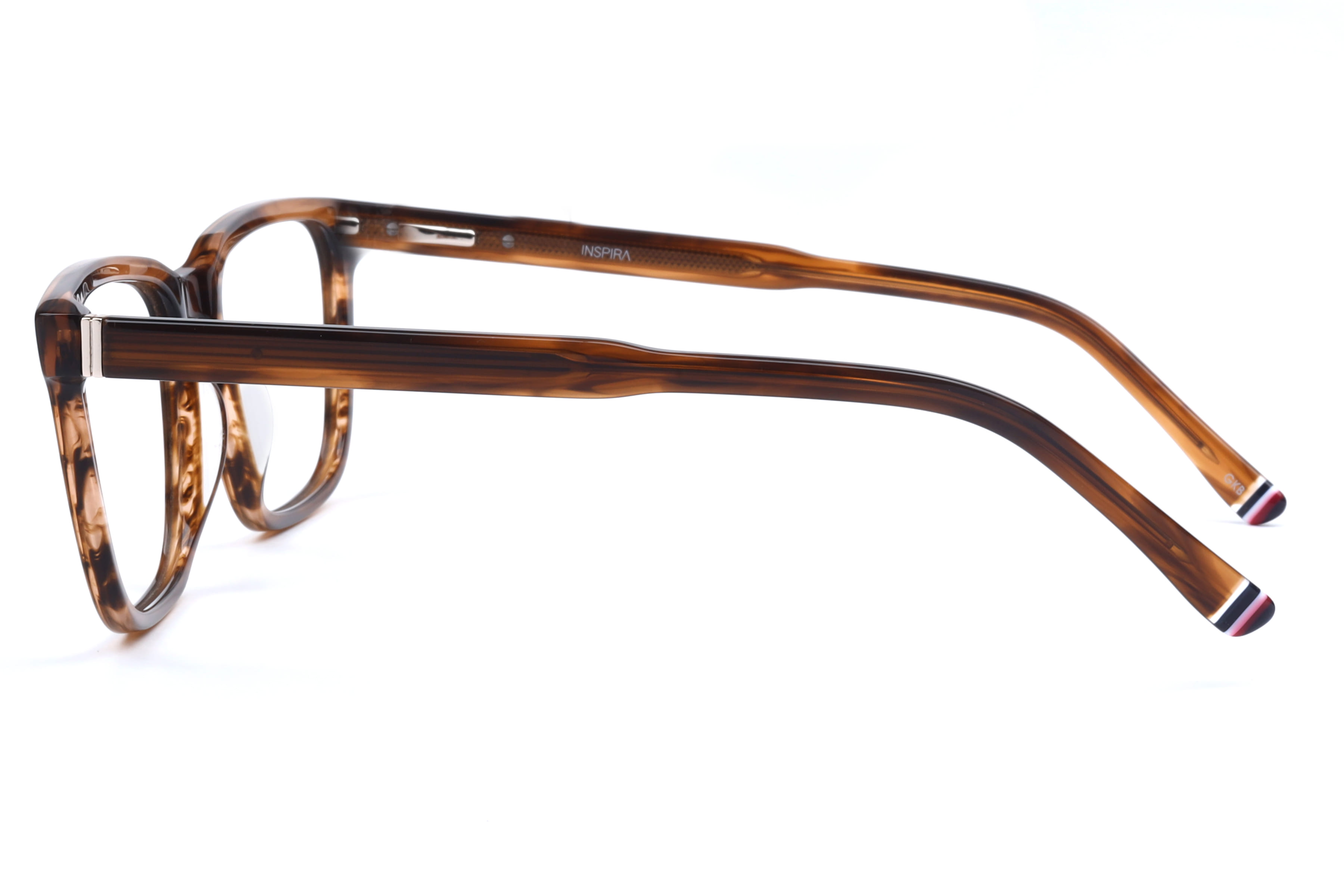 Inspira N3117 Frame Havana Male Full Shell Frame — Havana frame — view 3