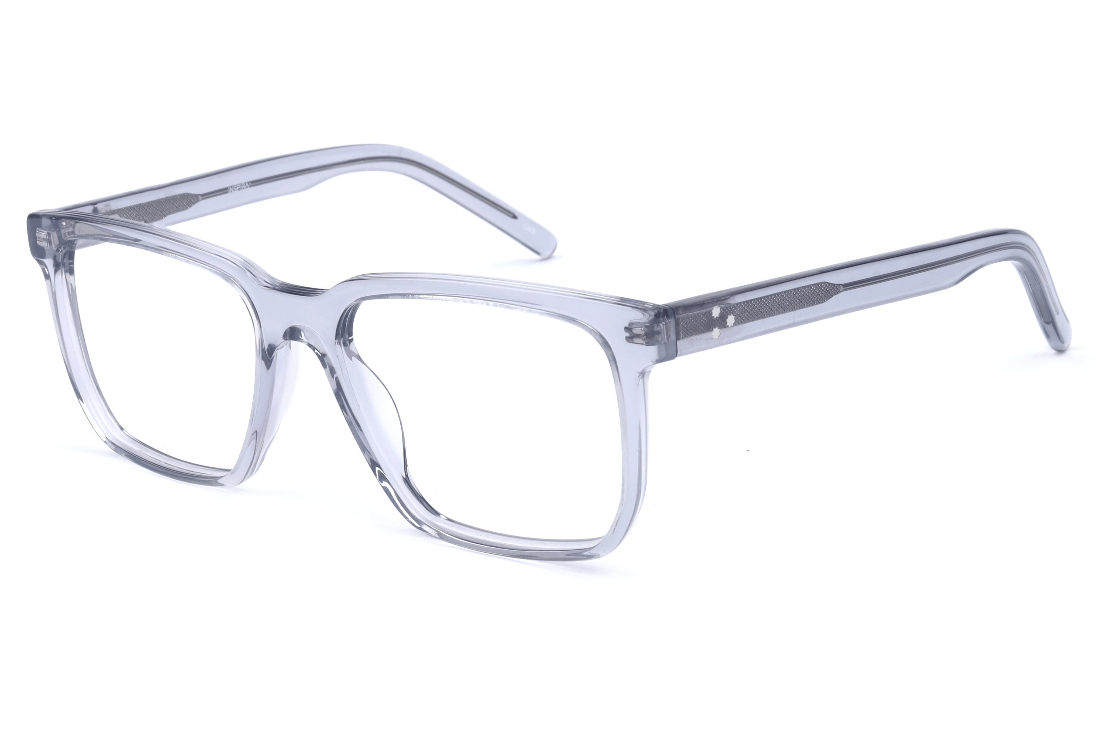 INSPIRA 50500-FW C4 Frame — Transparent Grey frame — view 1