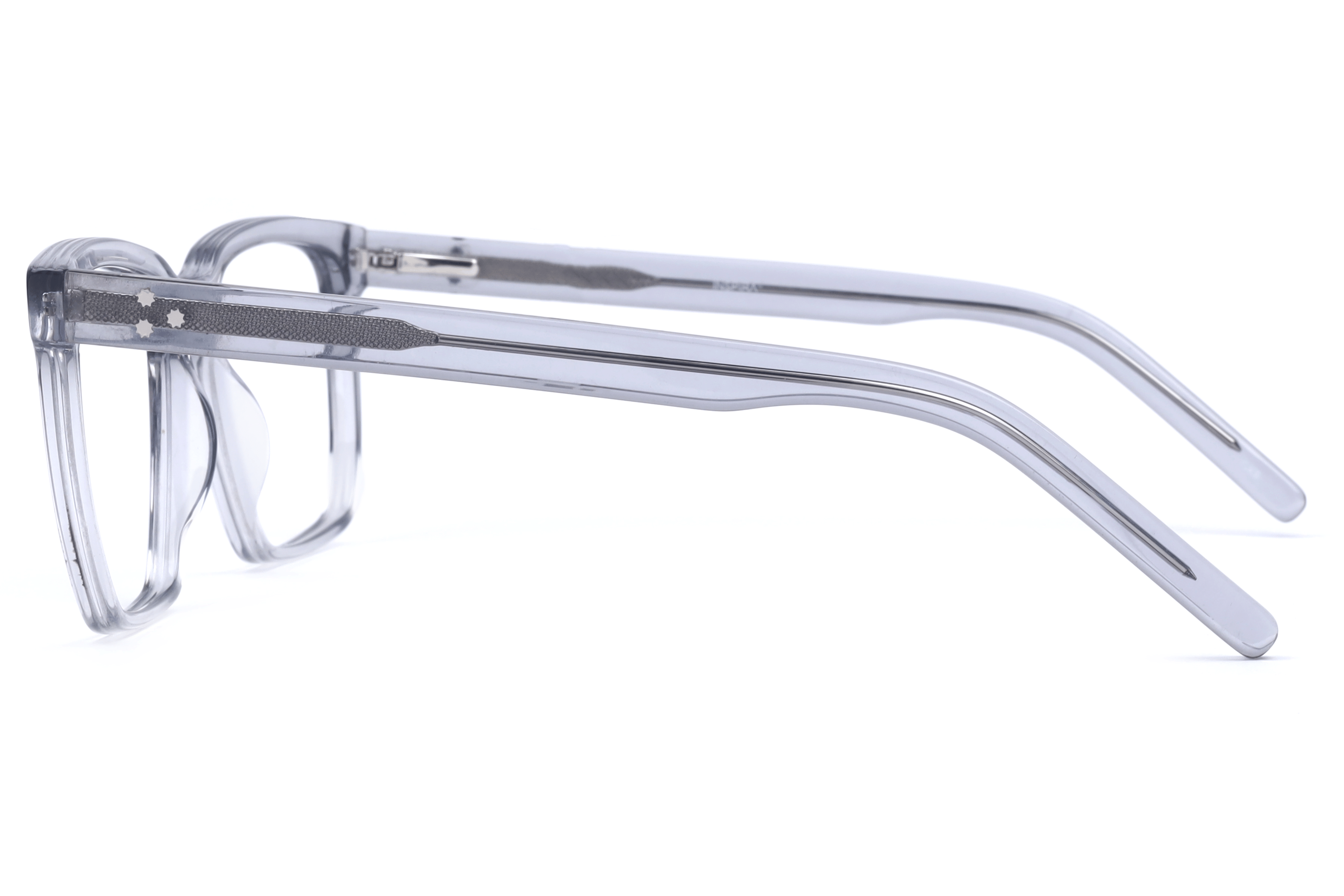 INSPIRA 50500-FW C4 Frame — Transparent Grey frame — view 3