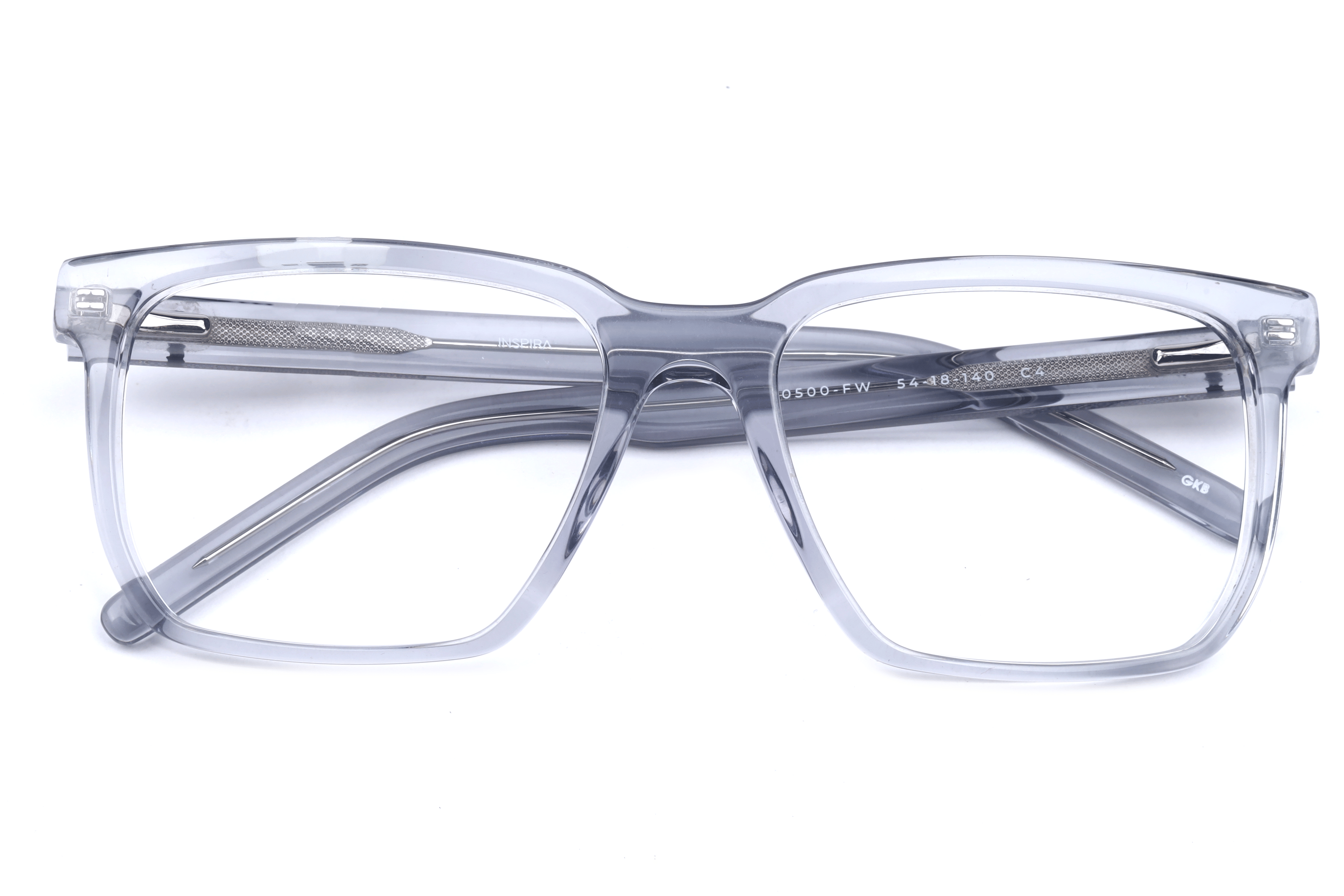 INSPIRA 50500-FW C4 Frame — Transparent Grey frame — view 4