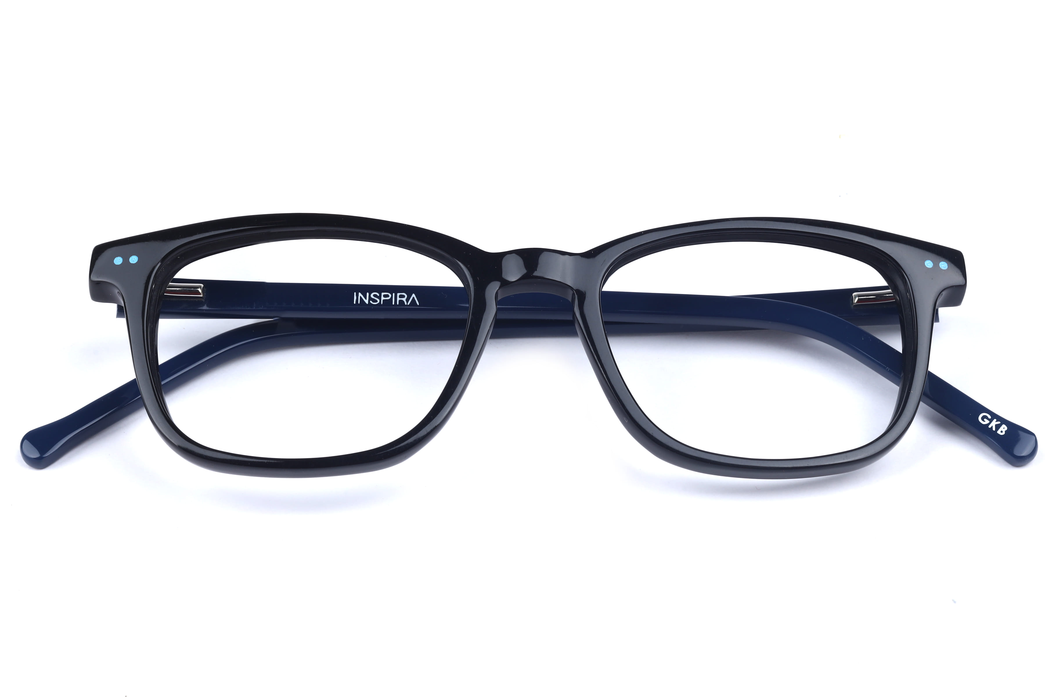Inspira F2100 Frame Black Unisex Full Shell Frame — Black frame — view 4