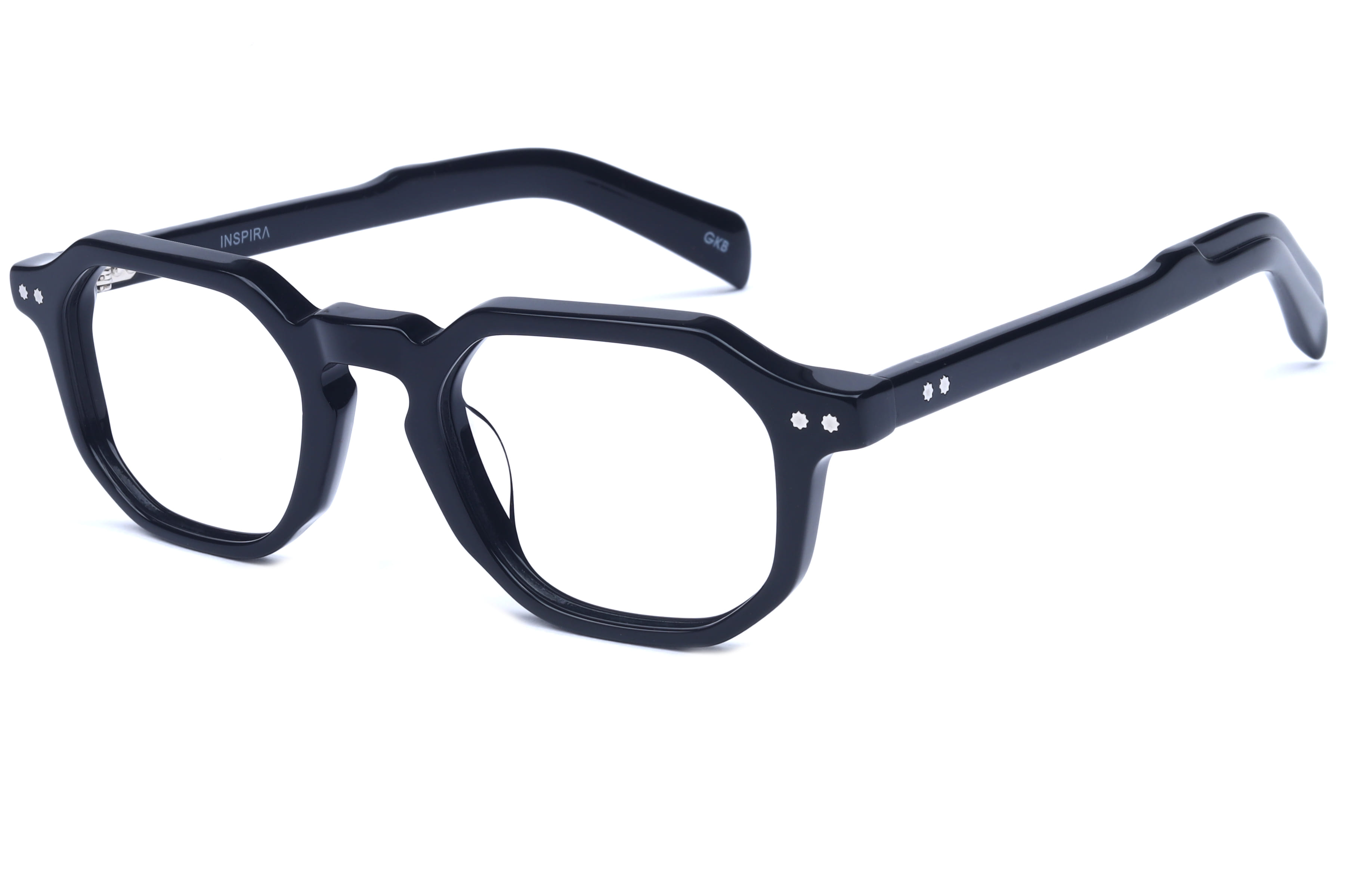 Inspira VO62212 Frame Black Unisex Full Shell Frame — Black frame — view 1