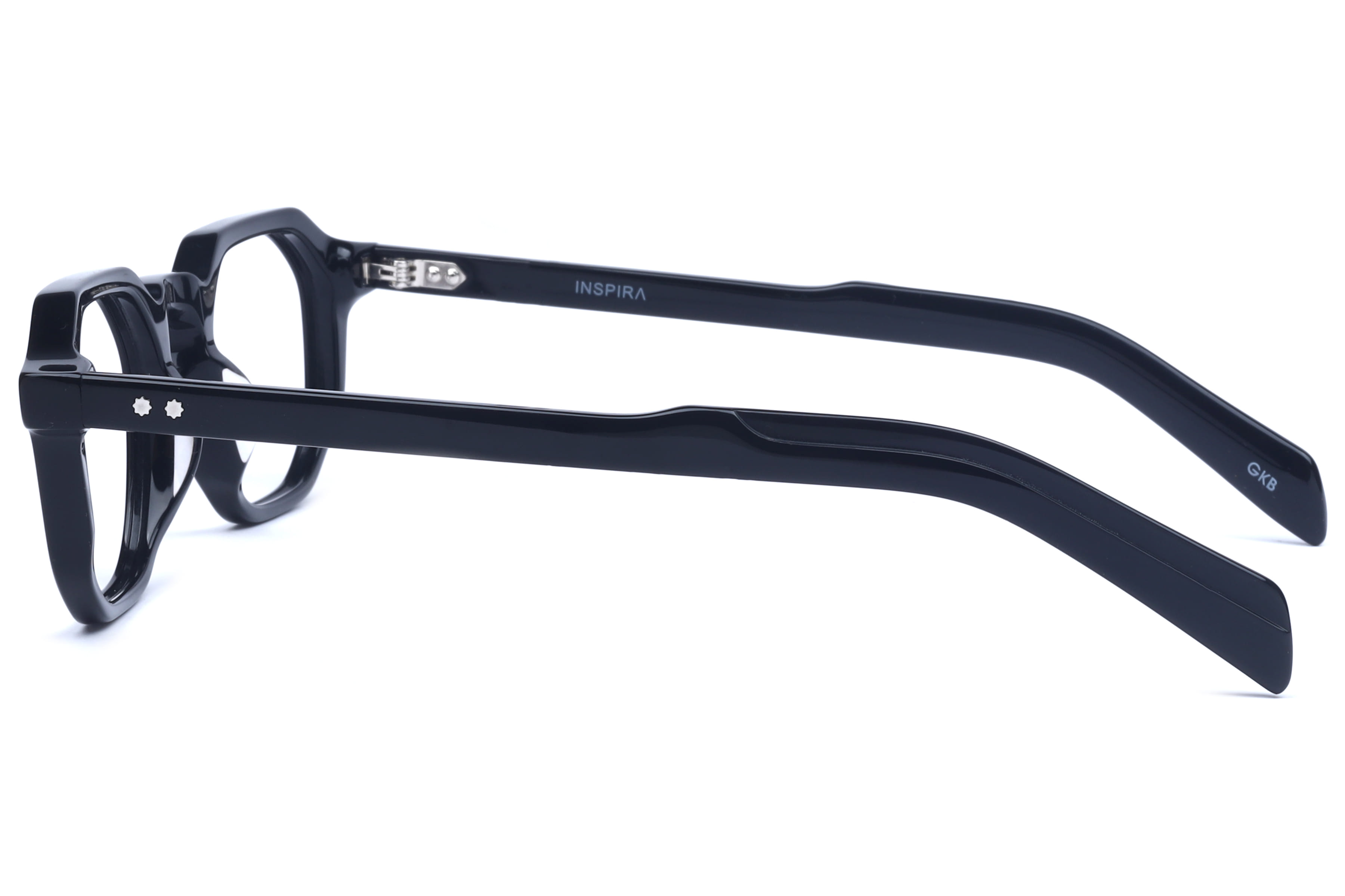 Inspira VO62212 Frame Black Unisex Full Shell Frame — Black frame — view 3