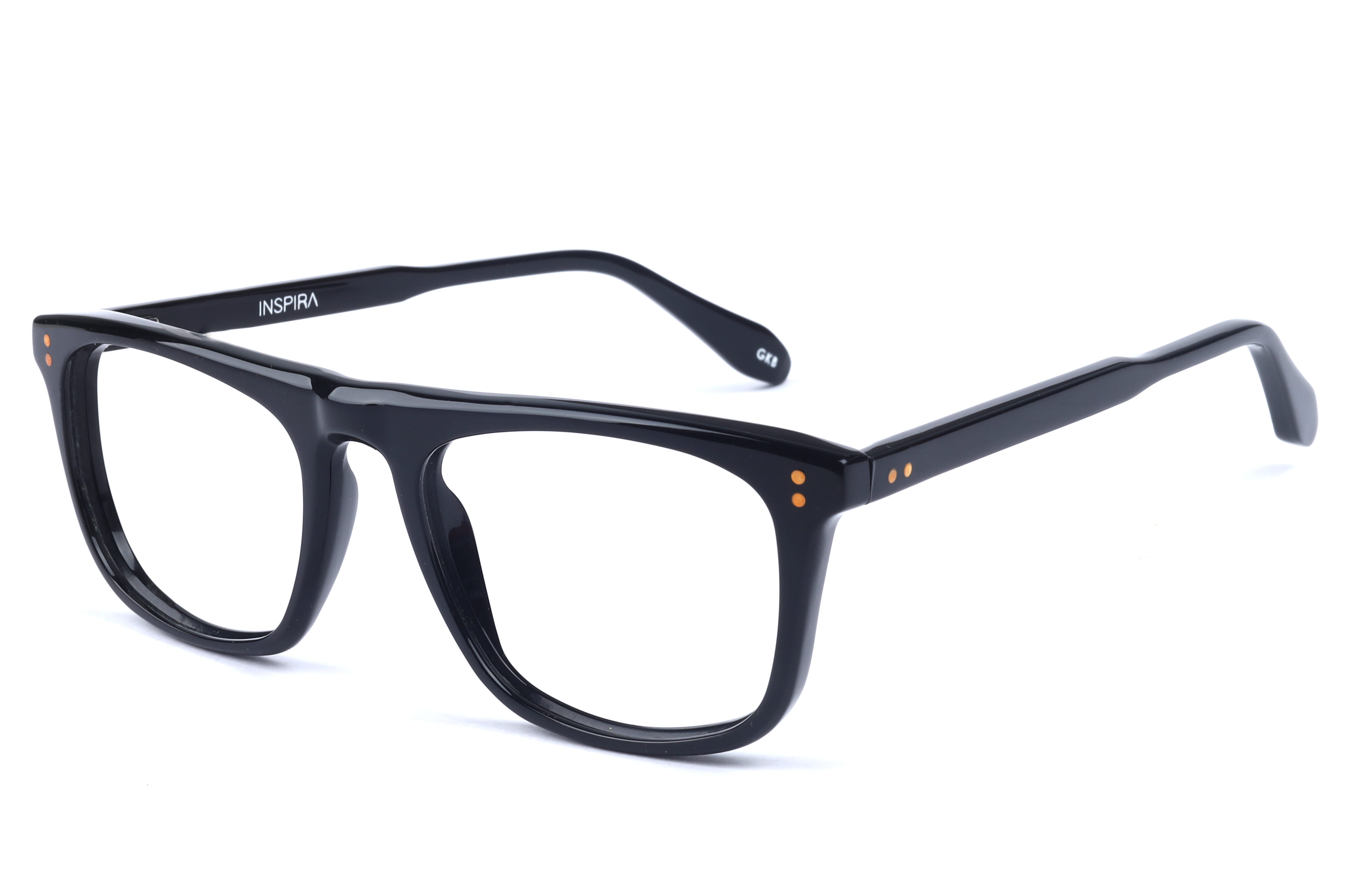 Inspira F2143 Frame Black Male Full Shell Frame — Black frame — view 1